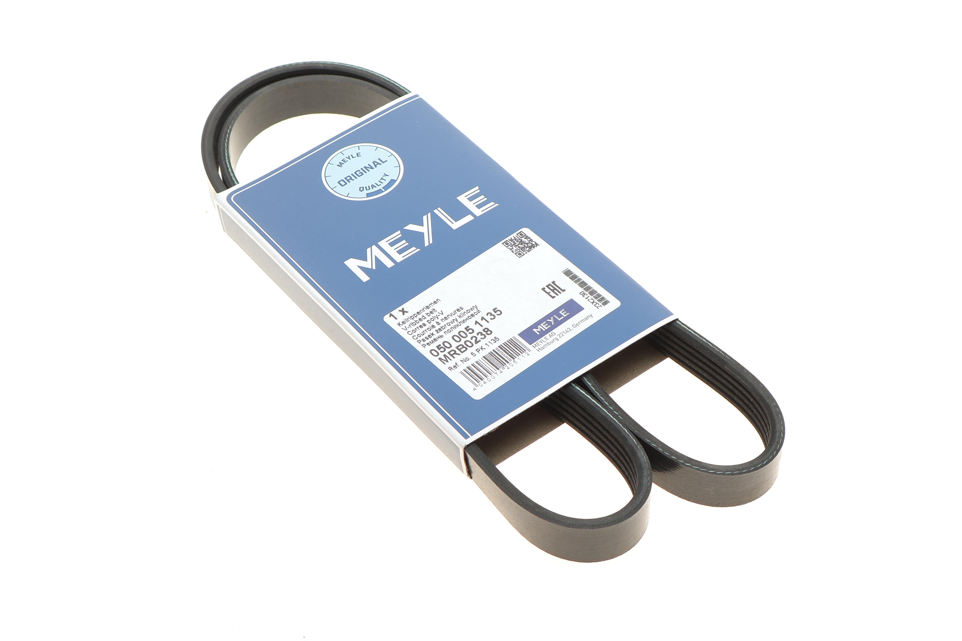 Ремінь генератора Renault Kangoo 1.5 dCi 97- (5PK1134)