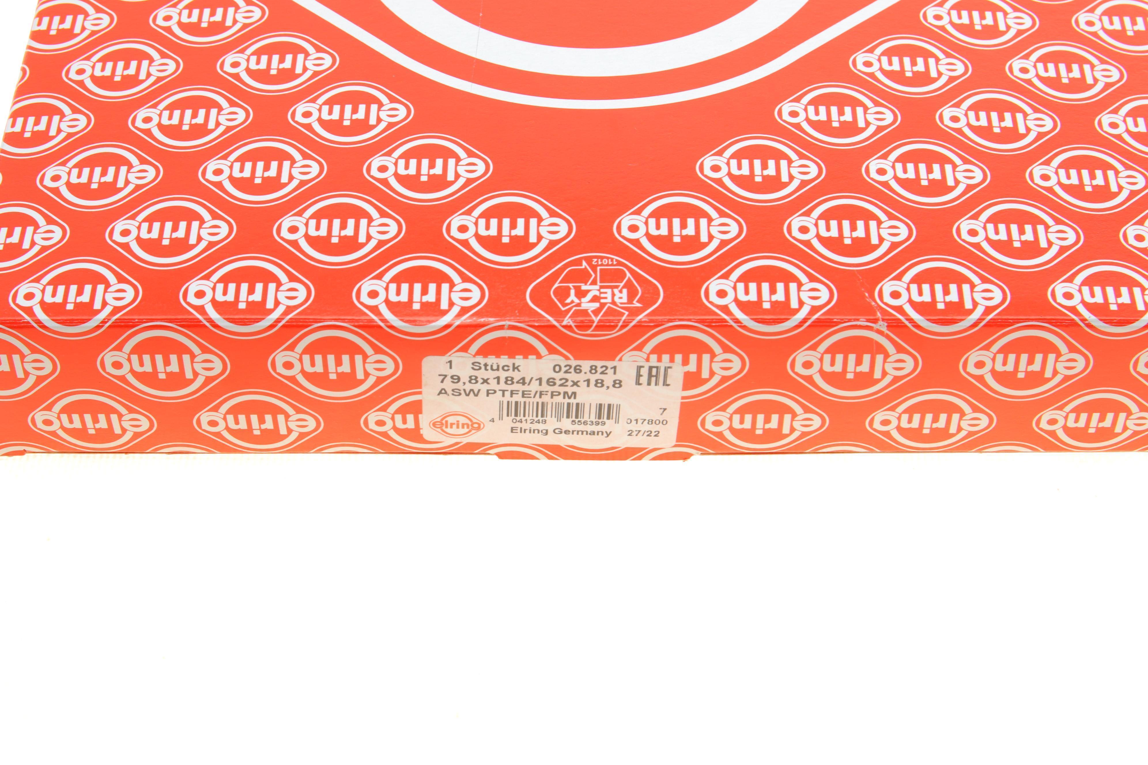 Сальник колінвалу (задній) Ford Connect 1.8TDCi (79.8x162/184x18.8)