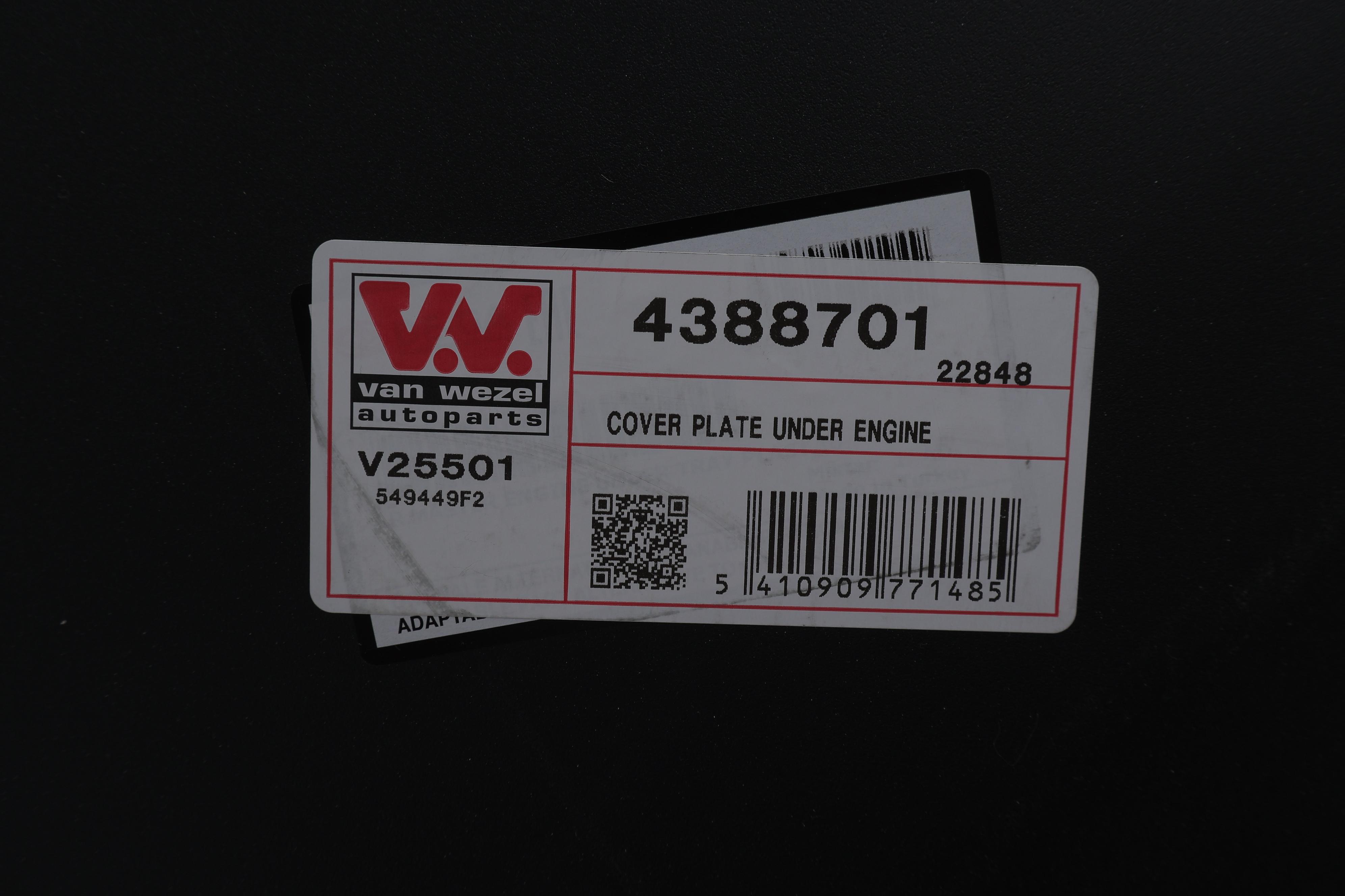 Захист двигуна Renault Master III 10- (нижн.частина)