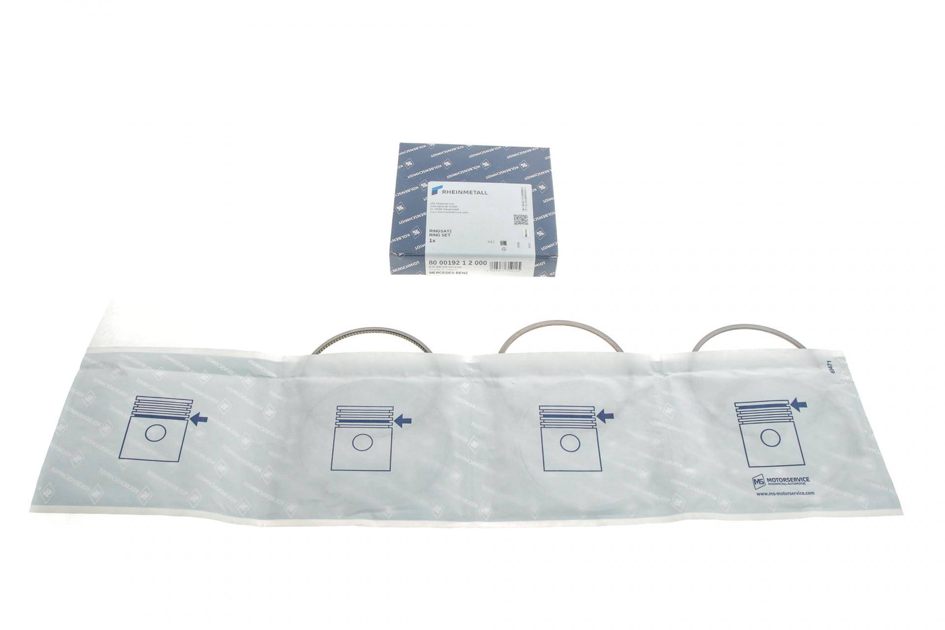 Кільця поршневі MB OM364-366 (97.50mm/STD) (2.5-2.5-4)