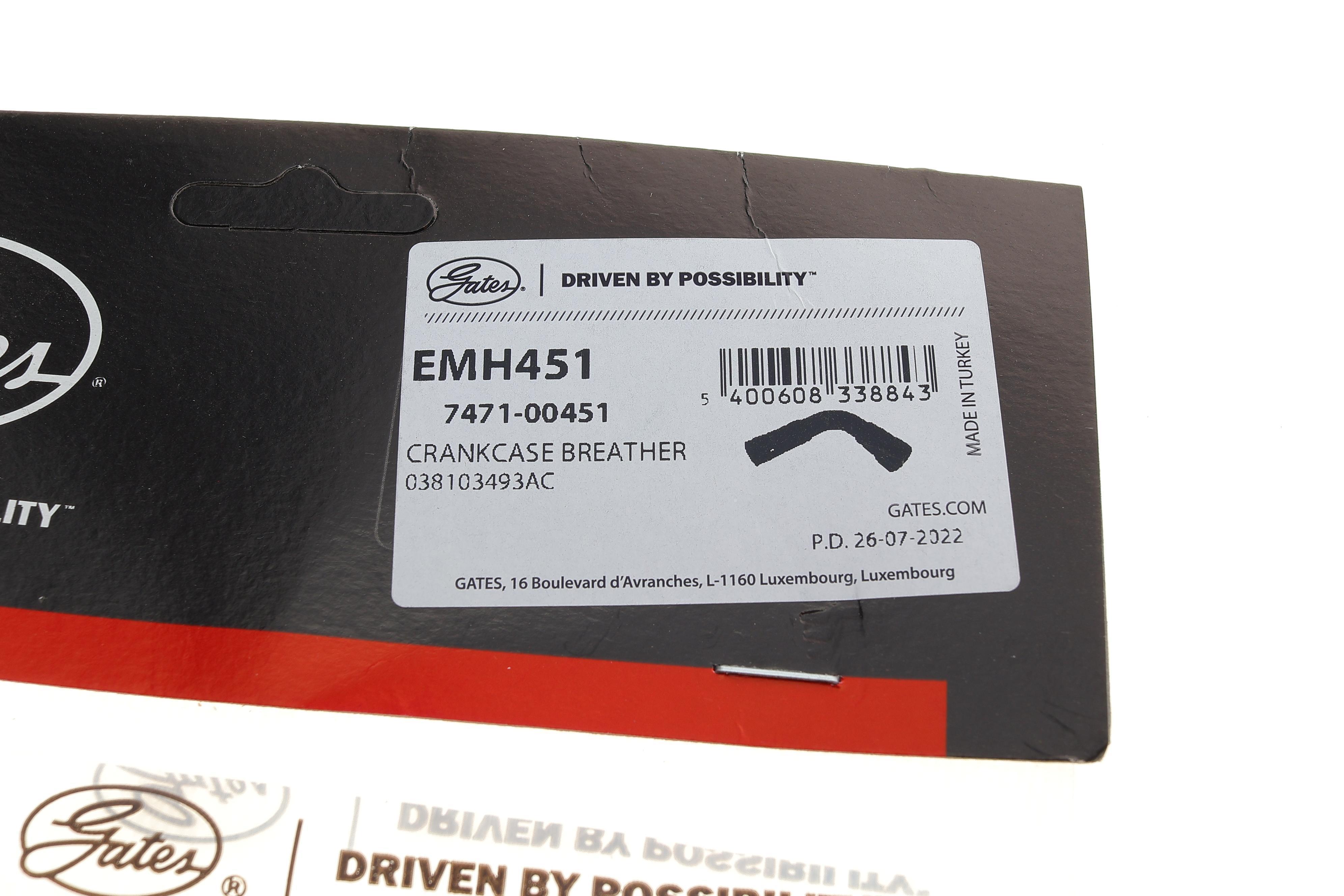 Патрубок вентиляції картера Skoda Fabia/VW Caddy III 1.9TDI 04-10