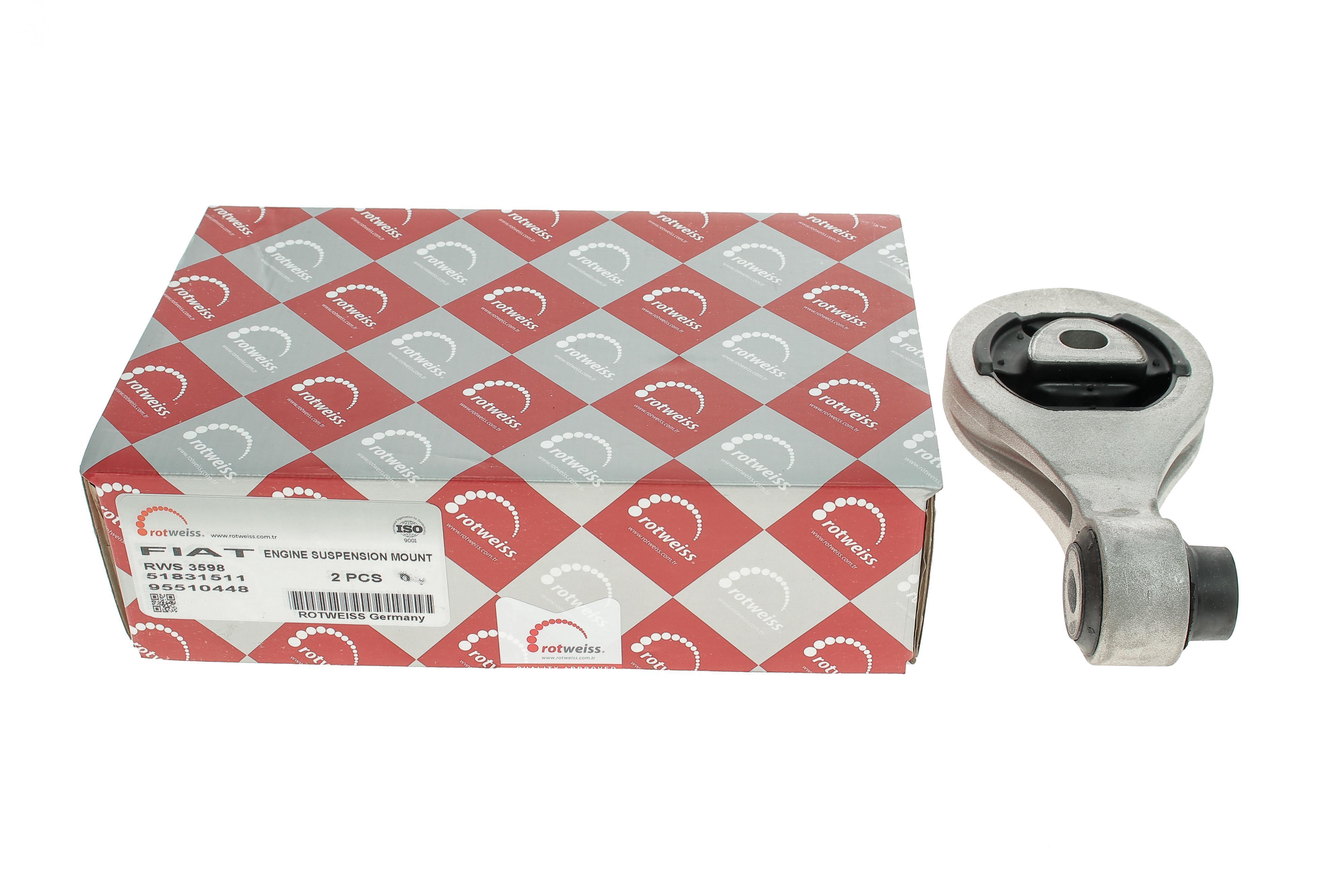 Подушка двигуна (задня) Fiat Doblo 1.6-2.0D Multijet 10-