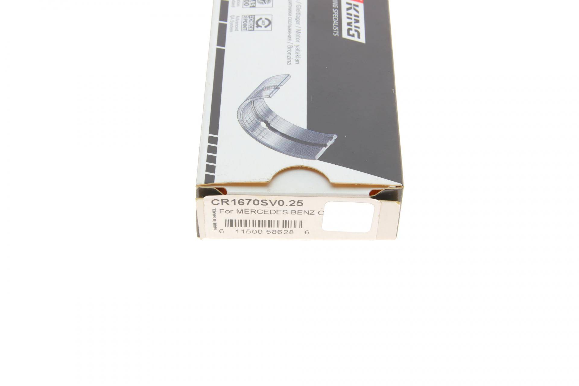 Вкладиші шатунні MB Sprinter 906/907/910 2.2 CDI OM651 06- (+0.25)