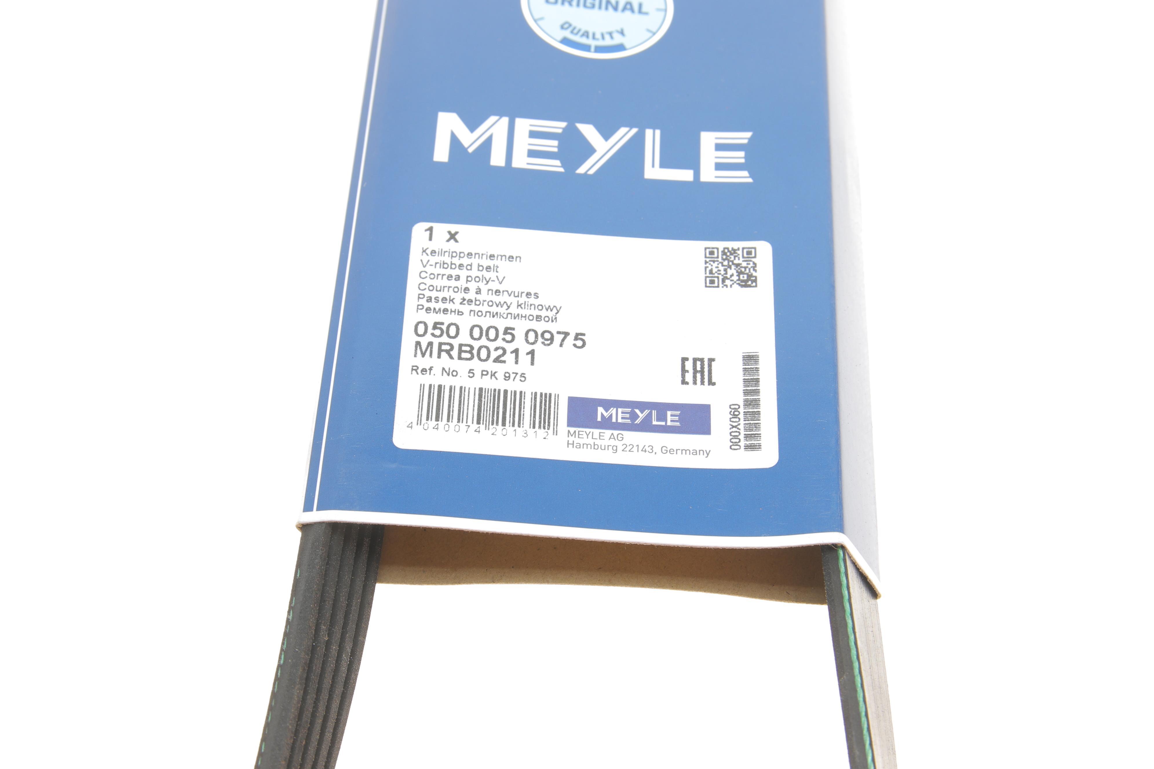 Ремінь генератора BMW/Citroen/Daewoo/Fiat (5PK975)