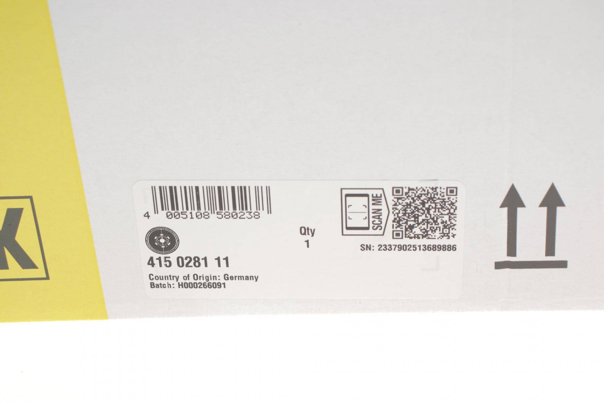 Демпфер зчеплення Nissan Almera II/Primera 2.2dCi/Di 01-, 93/100/102kw, (YD22DDT)