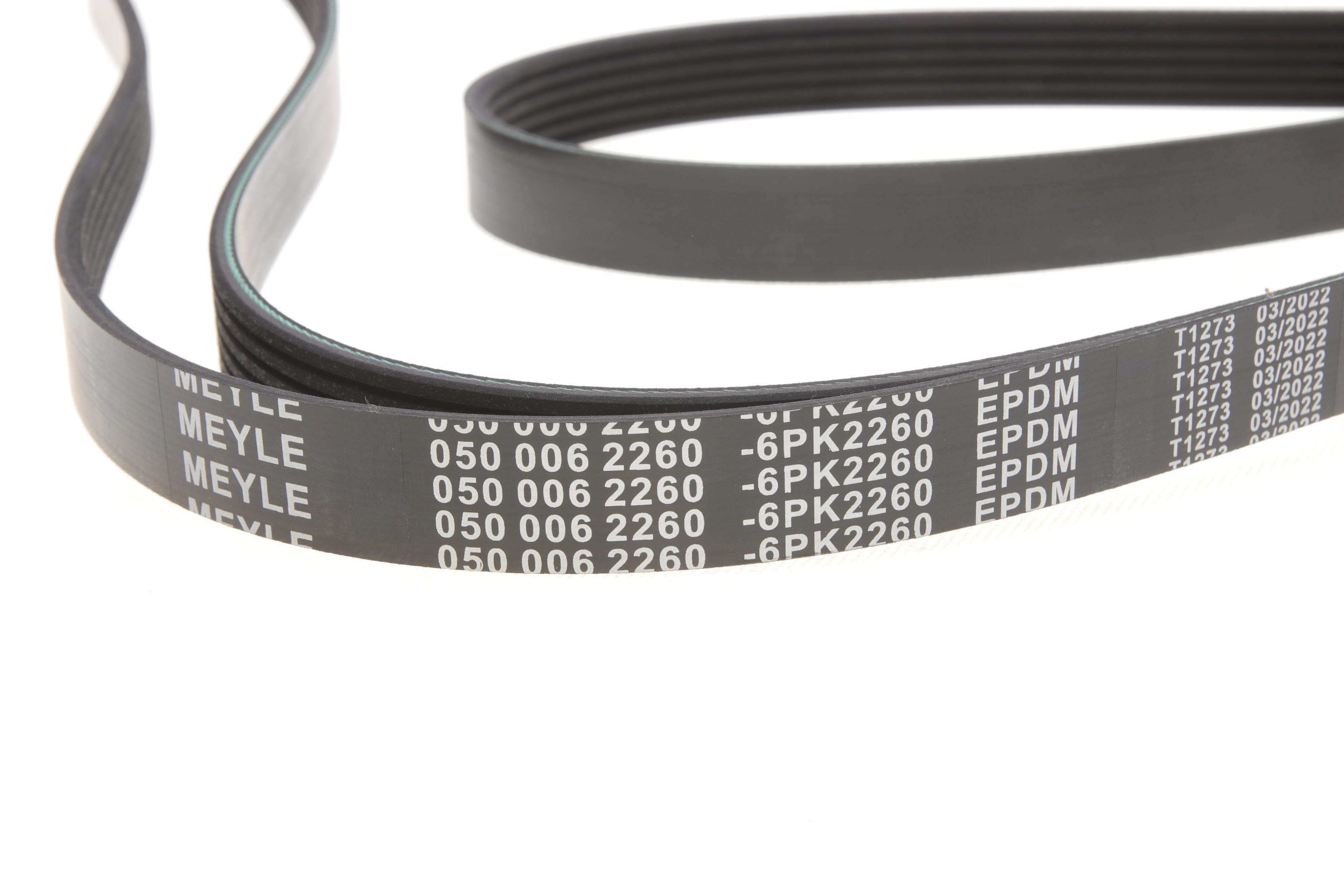 Ремінь генератора MB Sprinter CDI (-AC) (з обводним роликом) (6PK2260)