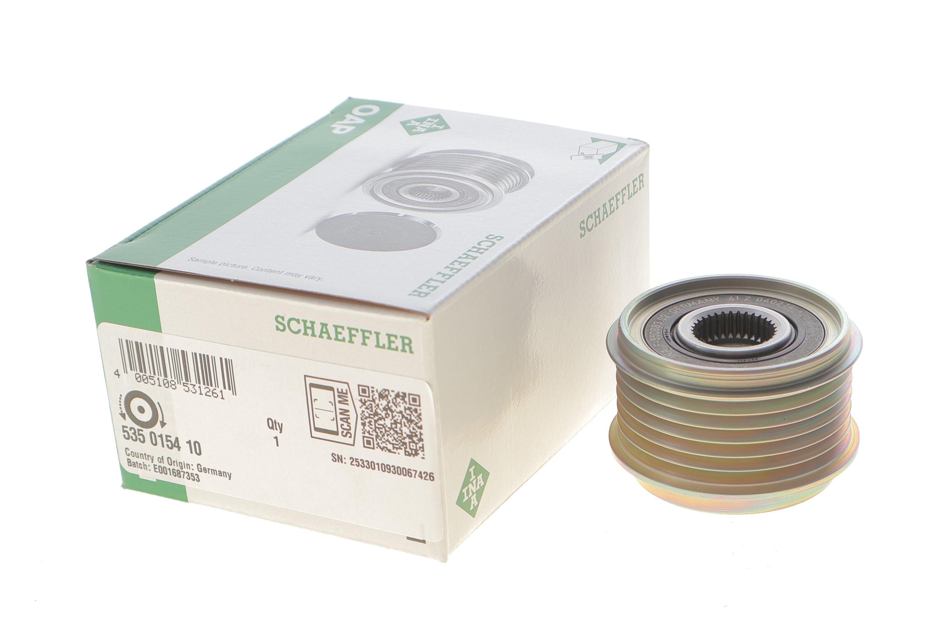 Шків генератора Renault Kangoo 12-/Megane III/Scenic III 09- 1.5dCi, 6PK