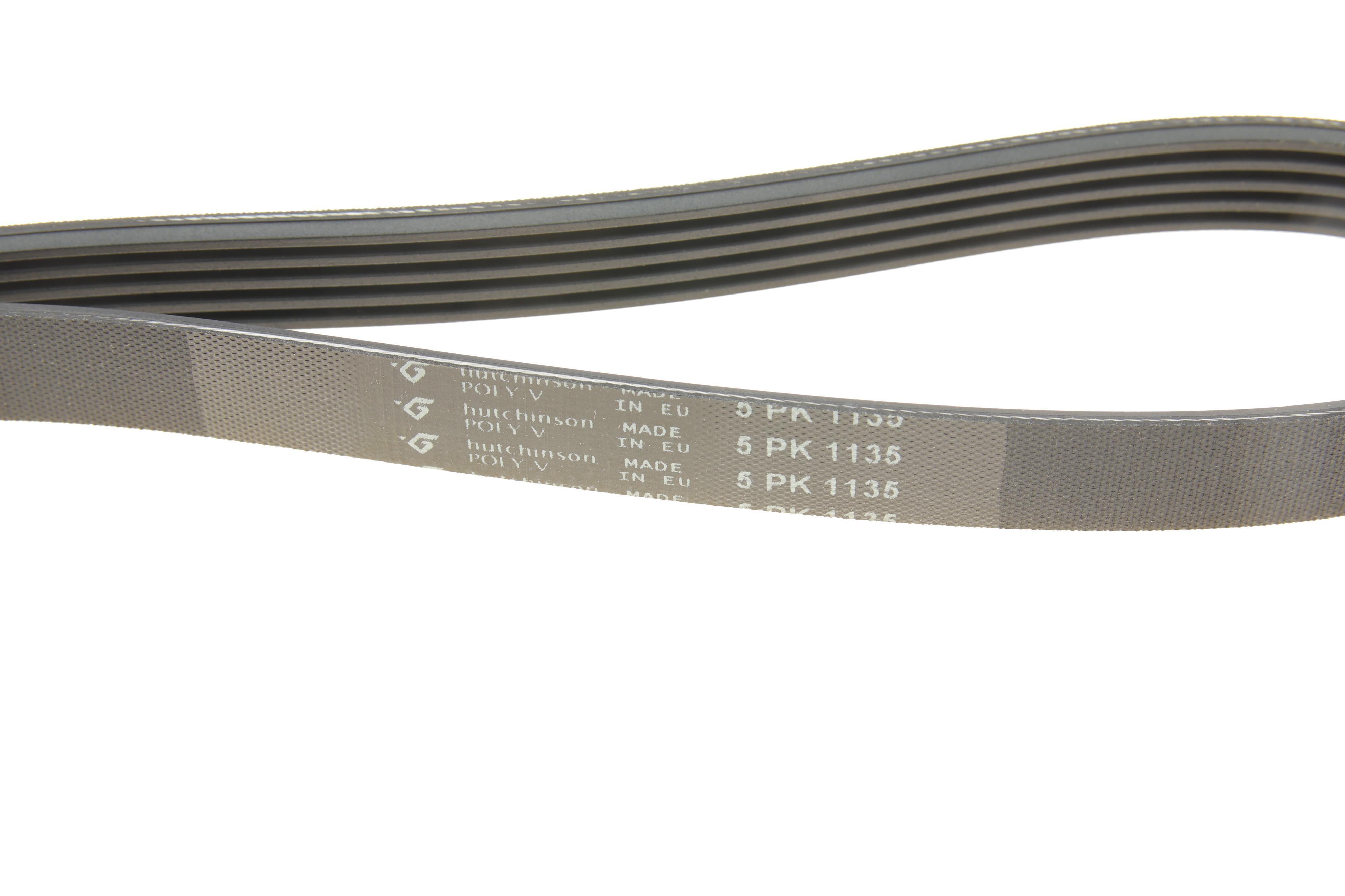 Ремінь генератора Renault Kangoo 1.5 dCi (5PK1135)