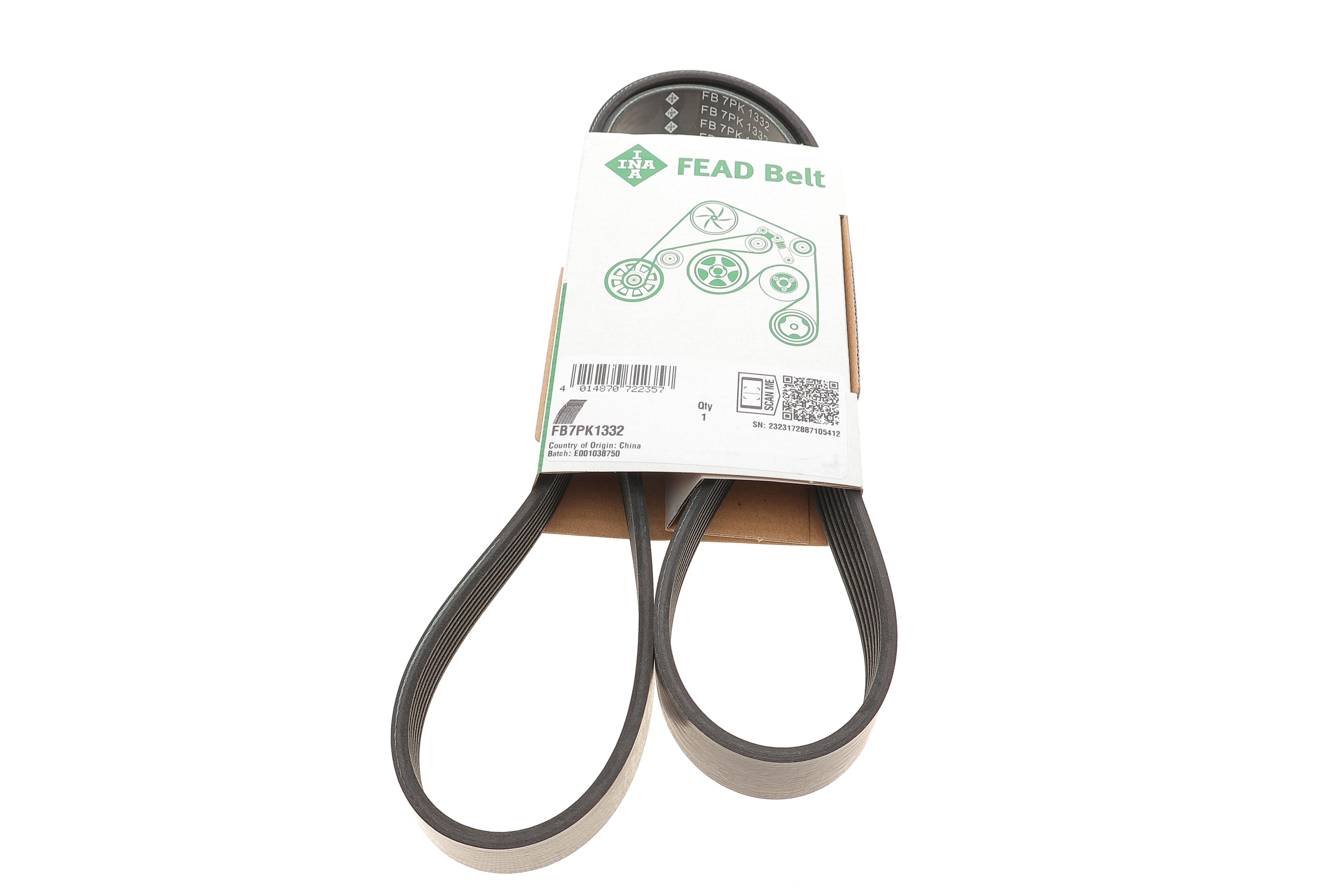 Ремінь генератора MB Vito (W447) 1.6CDI, OM622.951, 65/84kw, 14- (-AC)