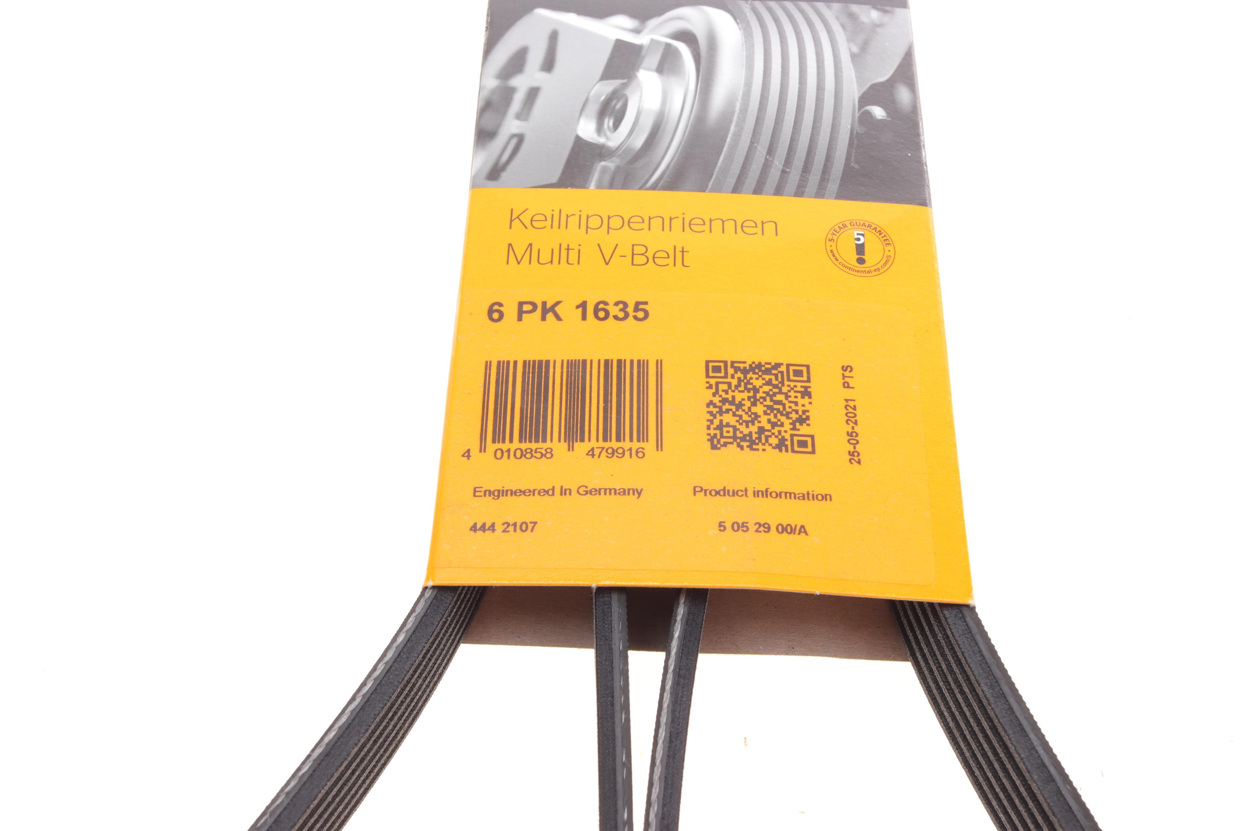 Ремінь генератора Renault Megane 2.0 96-03/Opel Astra/Insignia 1.6CDTi 15-/Audi A6/A8 2.6/2.8 94-97