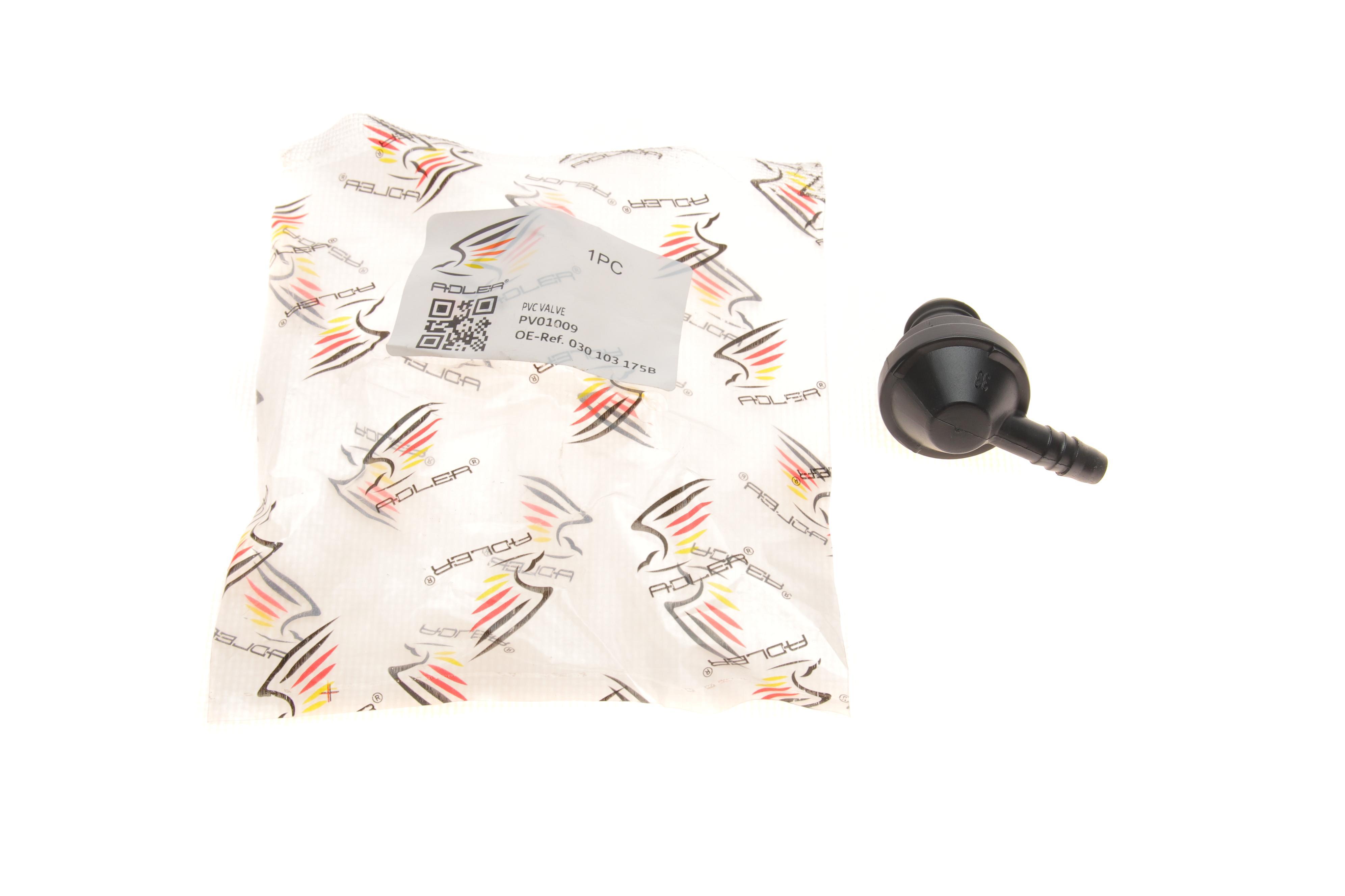 Клапан вентиляції картера VW Caddy 10-15/Seat Ibiza 1.2TSI 10-12/Altea 1.2/1.4TSI 07- (сапун)