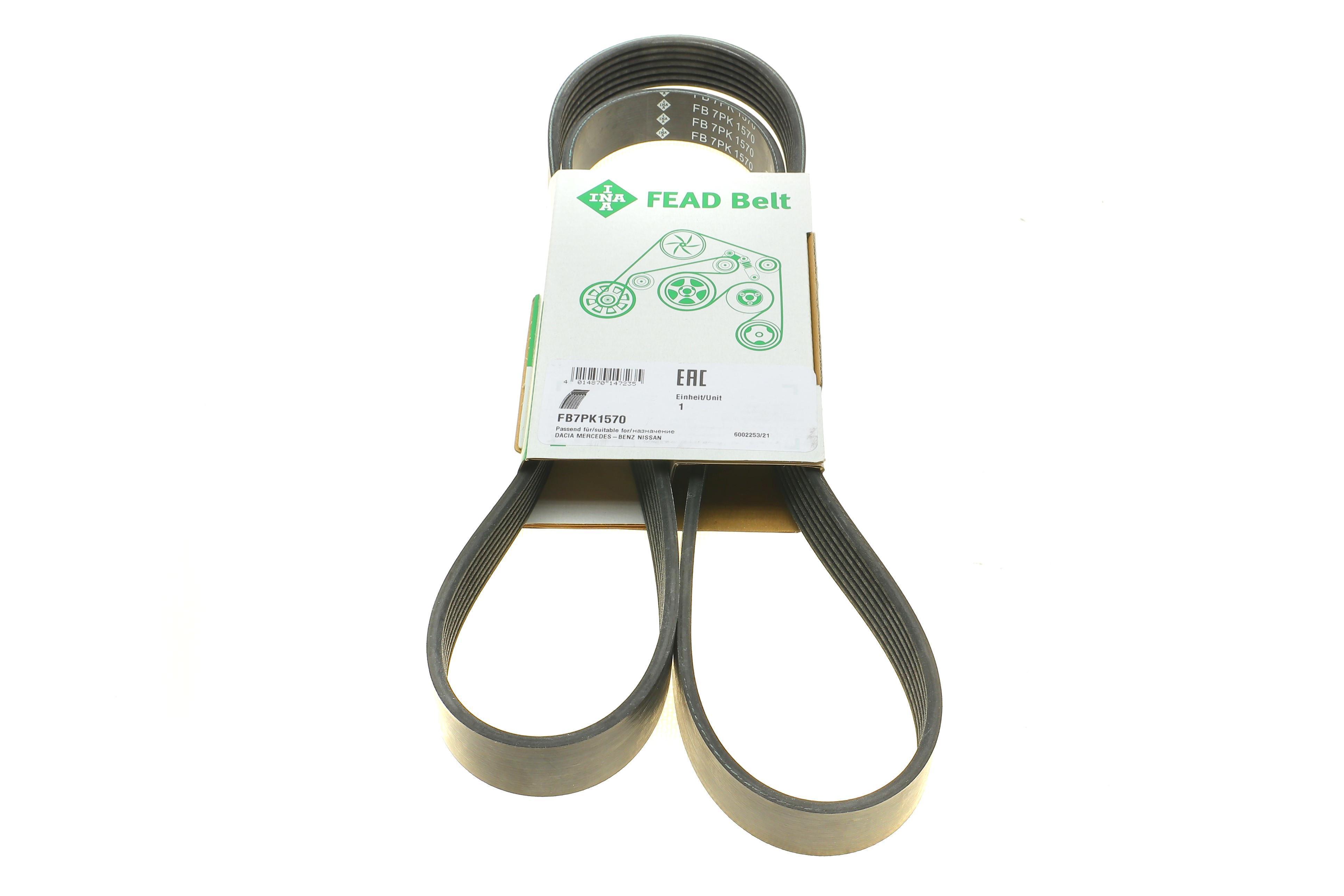 Ремінь генератора Renault Kangoo/Megane III/Scenic III 1.2TCe 12-