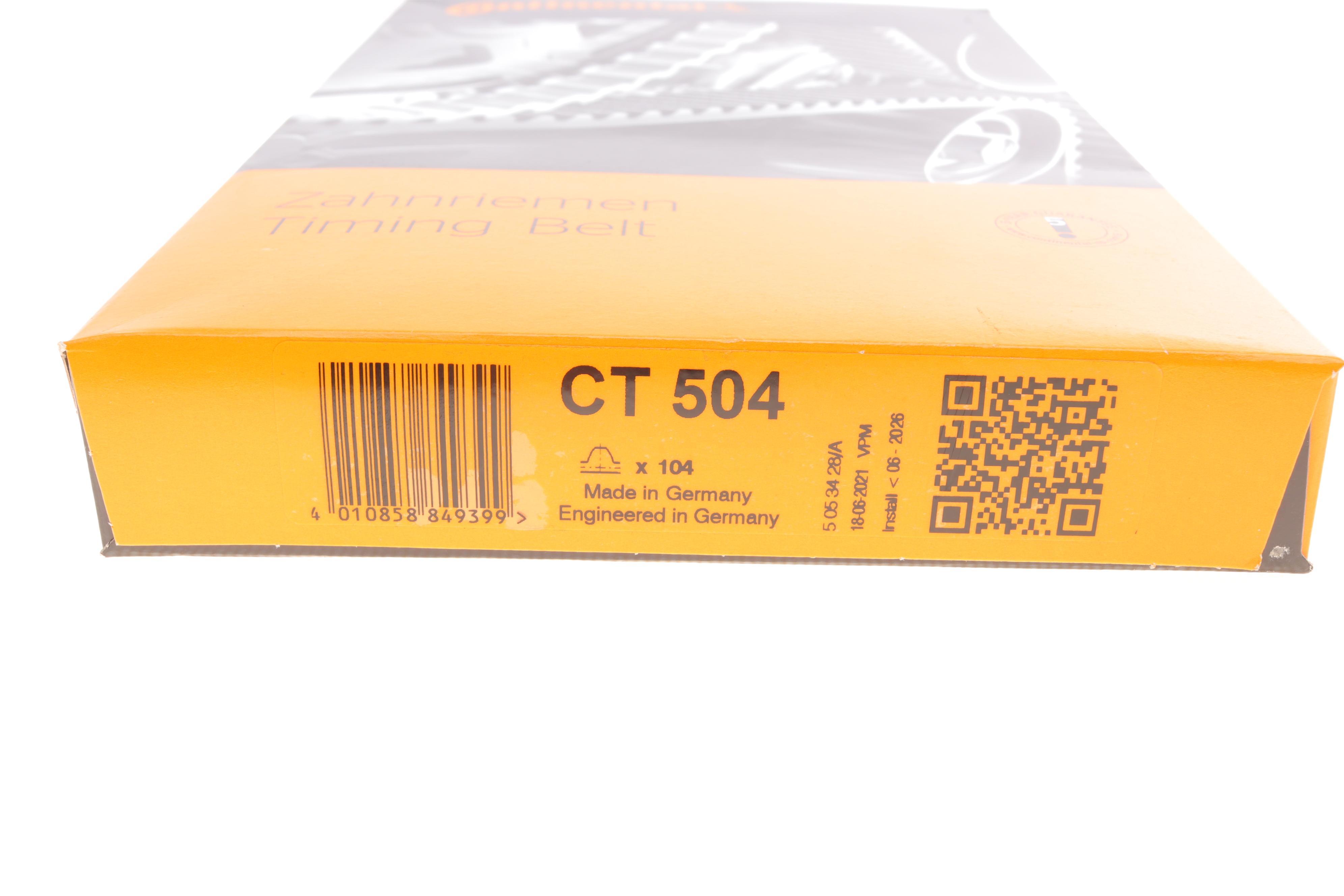 Ремінь ГРМ Opel Corsa A/Kadett 1.3 79-89 (104x15)