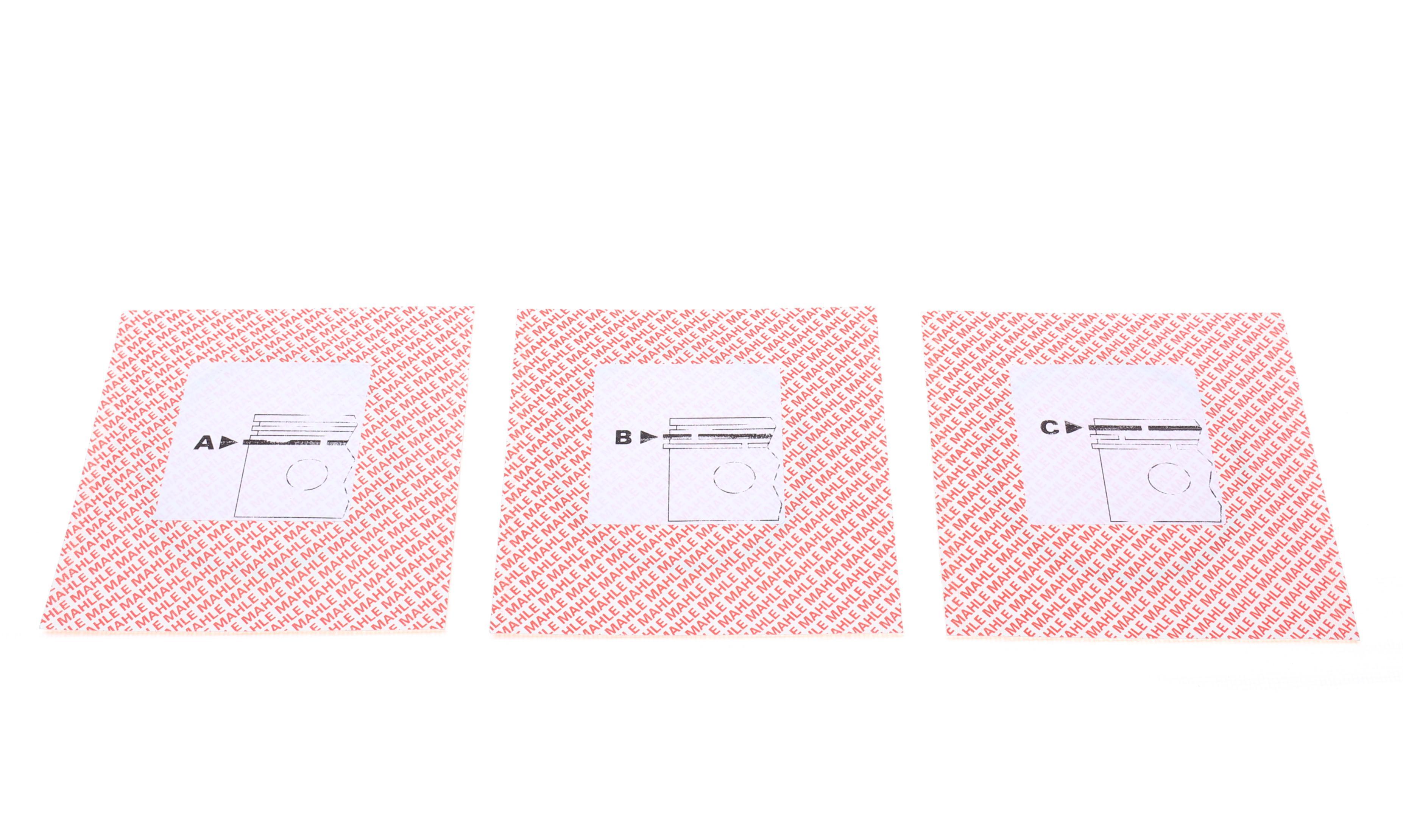 Кільця поршневі Renault Kangoo 1.9D (80.00mm/STD) (2-2-3)