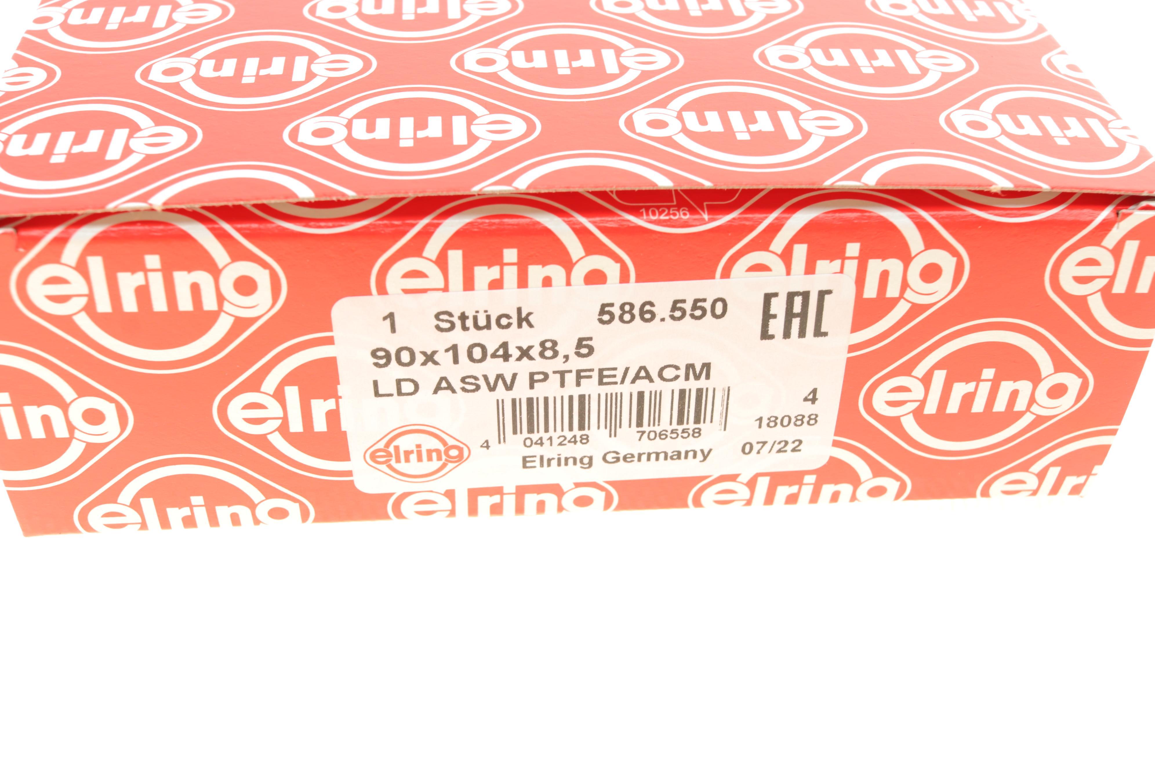 Сальник коленвалу (задній) BMW 3 (F30/F80)/5 (G30/F90)/7 (G11/G12) 15- (90x104x8.5) B38/B46/B48/B5