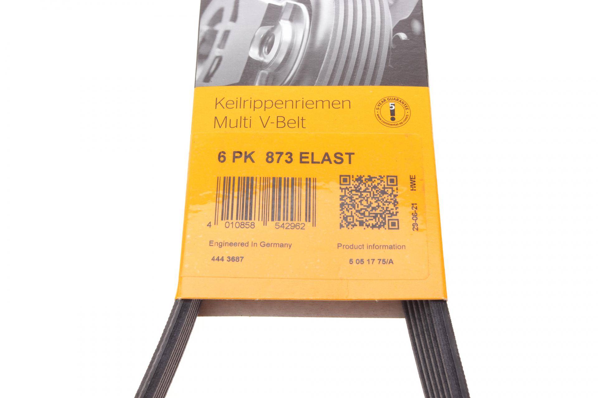 Ремінь генератора Citroen Jumper/Peugeot Boxer 2.0/2.2HDi 04- (-AC)/Opel Movano 2.5D