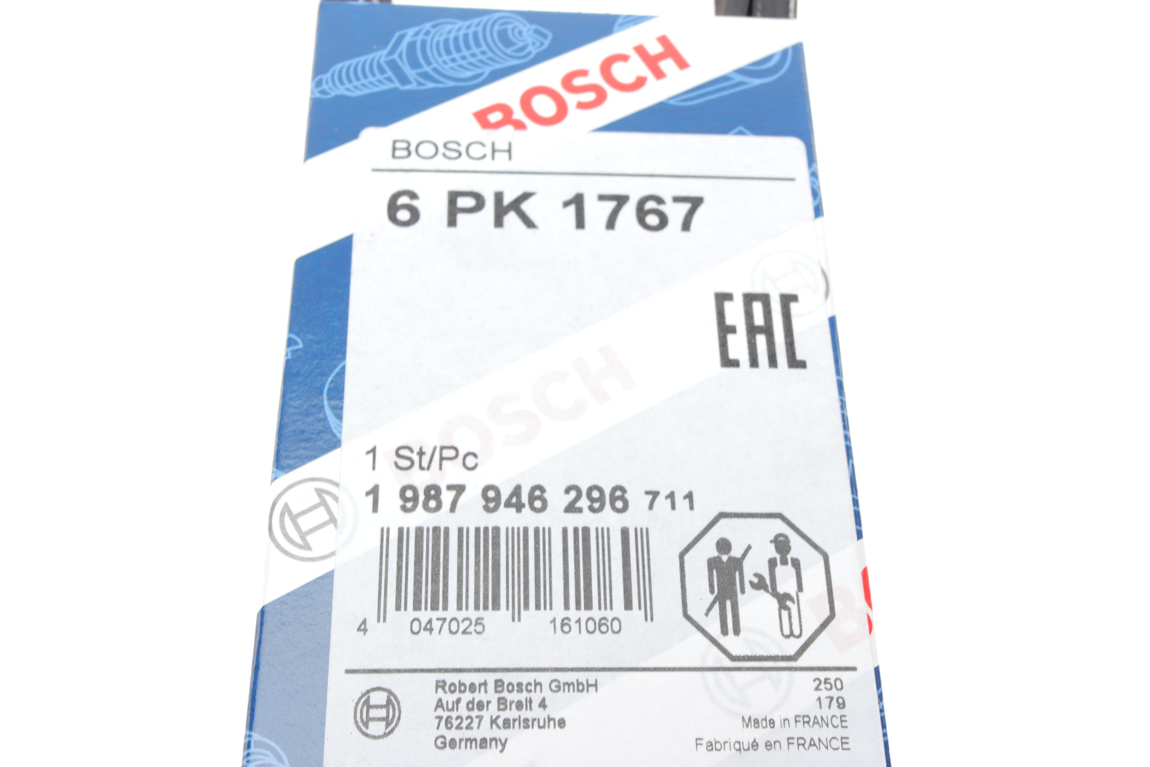 Ремінь генератора VW T4 2.4D/2.5TDI 90-03/Ford Fiesta 1.25-1.6 95-02 (6PK1767)