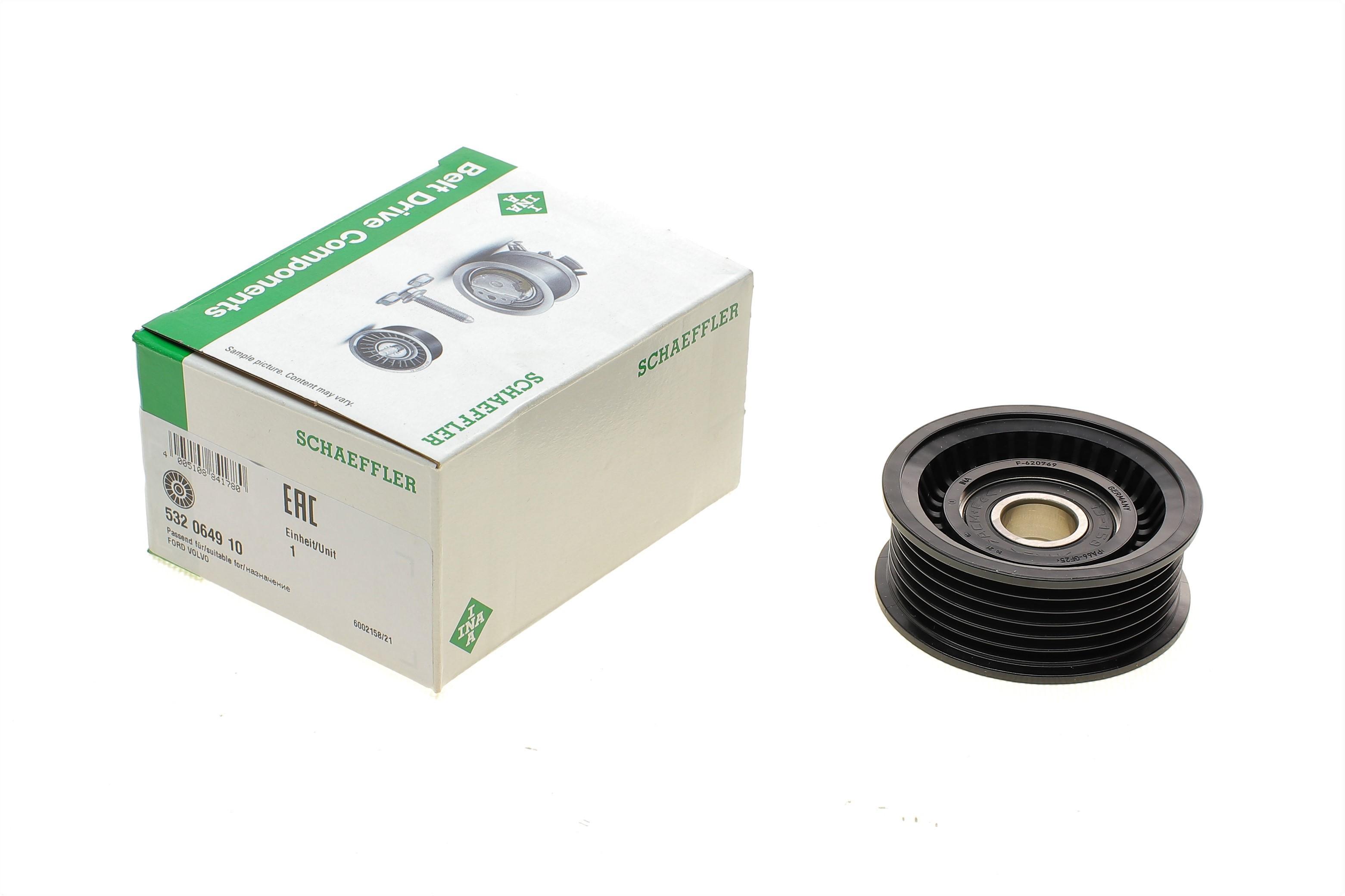 Ролик генератора Ford Focus/Fiesta/C-Max 1.0-1.6 04- (паразитний) (73x29)