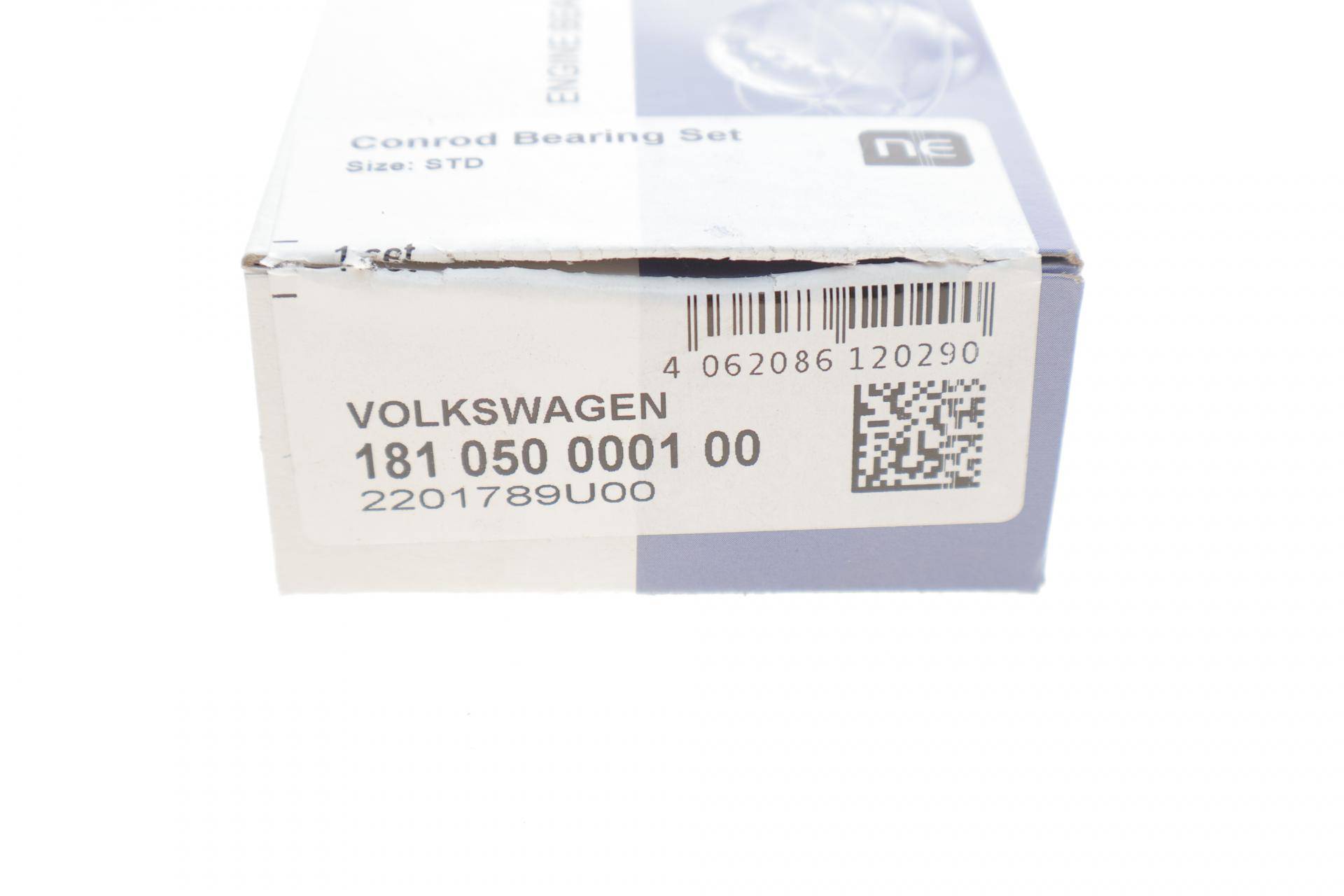 Вкладиші шатунні VW Golf/Passat/Caddy 1.6i/1.8i/2.0i (STD) = 6150500000