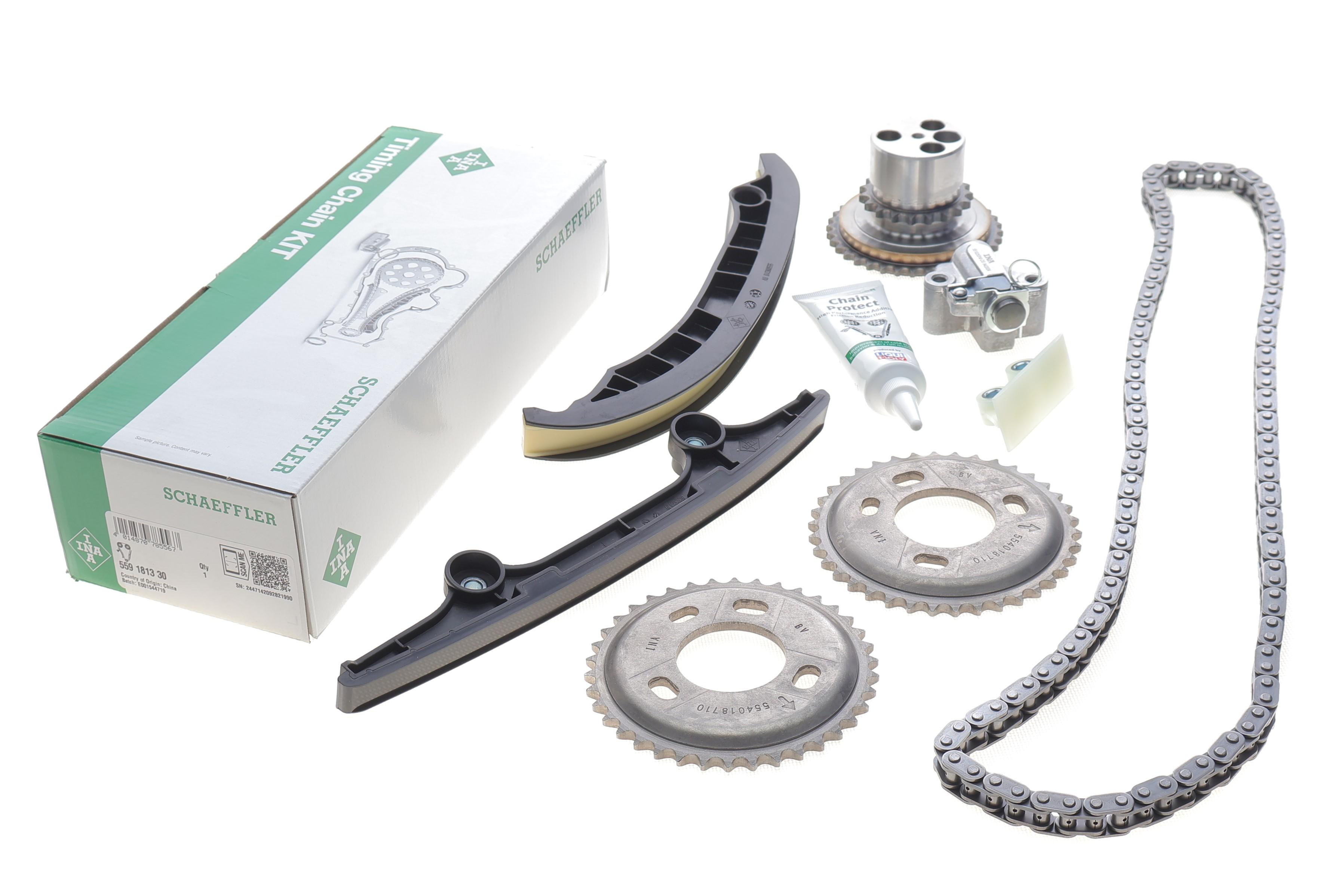 Комплект ланцюга ГРМ Citroen Jumper/Peugeot Boxer 2.2 HDi 06-, (ланцюг INA)