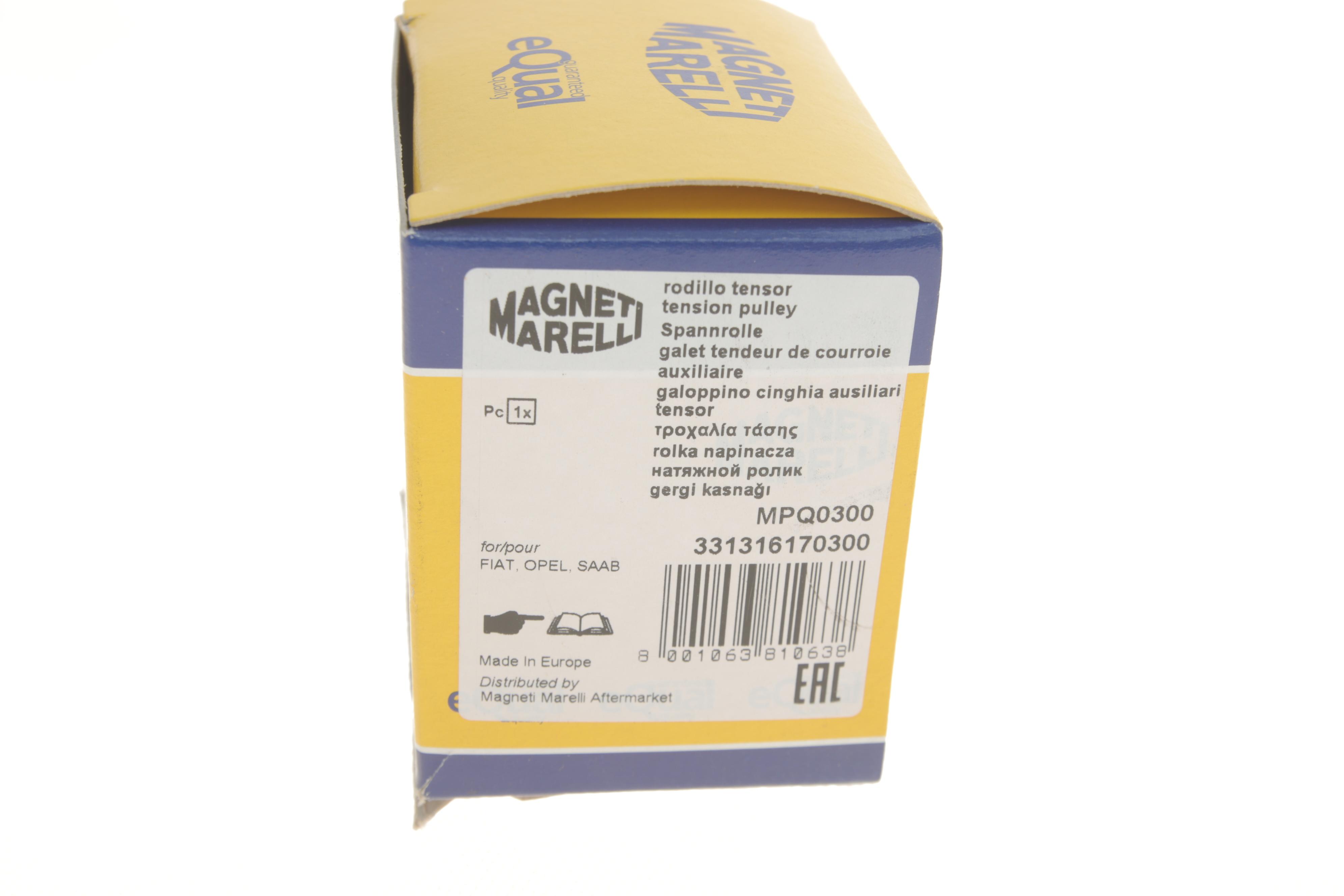 Ролик генератора Fiat Doblo 1.6/2.0D Multijet 10- (натяжний)