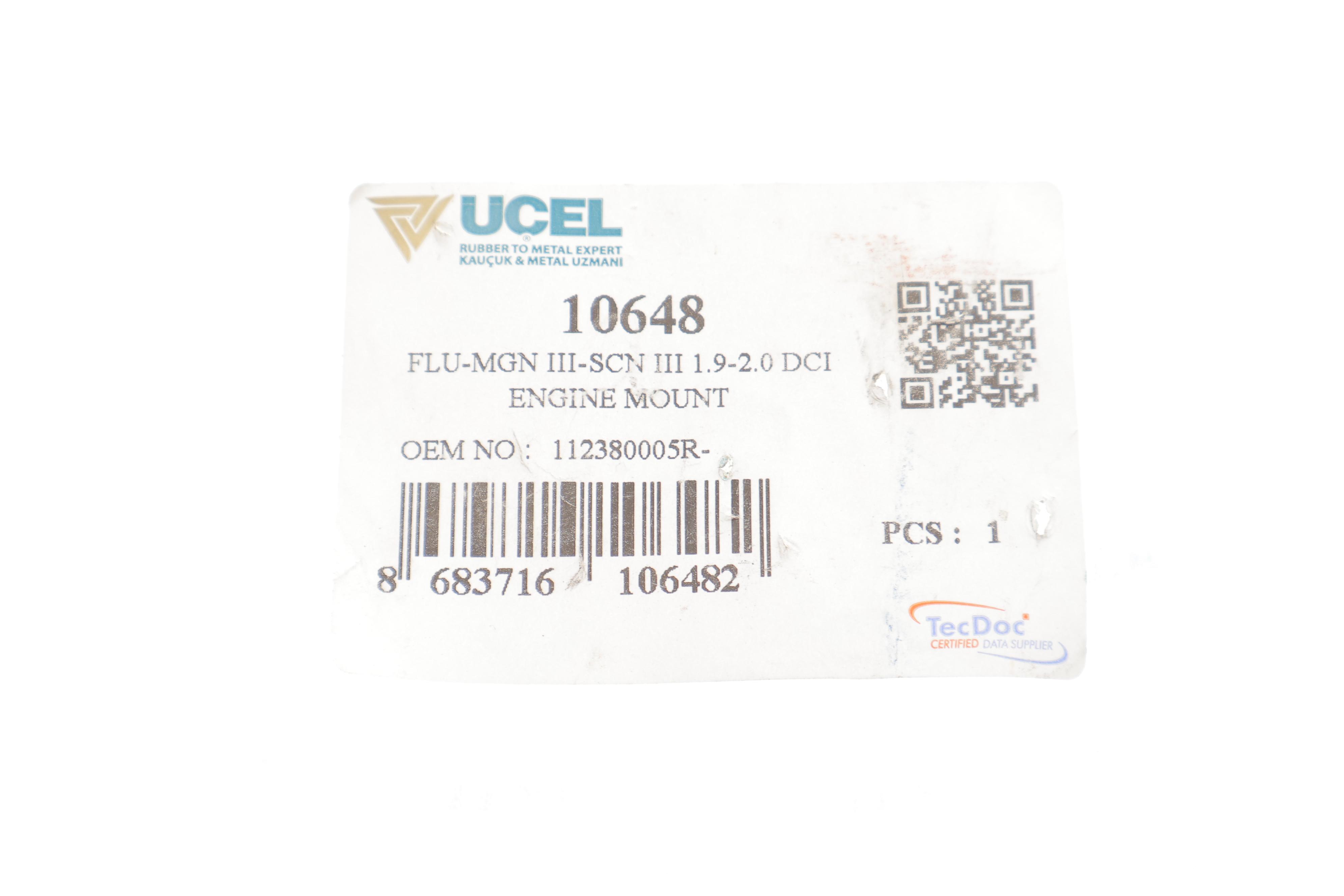 Подушка двигуна (задня/нижня) Renault Megane/Scenic 1.9dCi/2.0dCi 08-