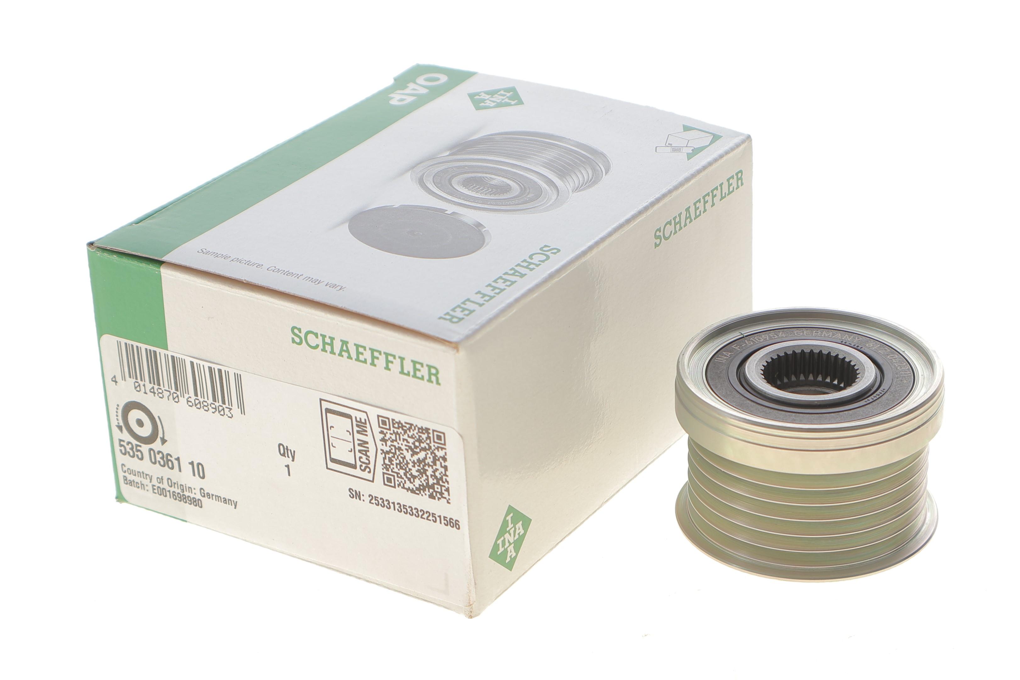 Шків генератора Ford Transit Courier (B460)/Focus III-IV 1.0 EcoBoost 14-