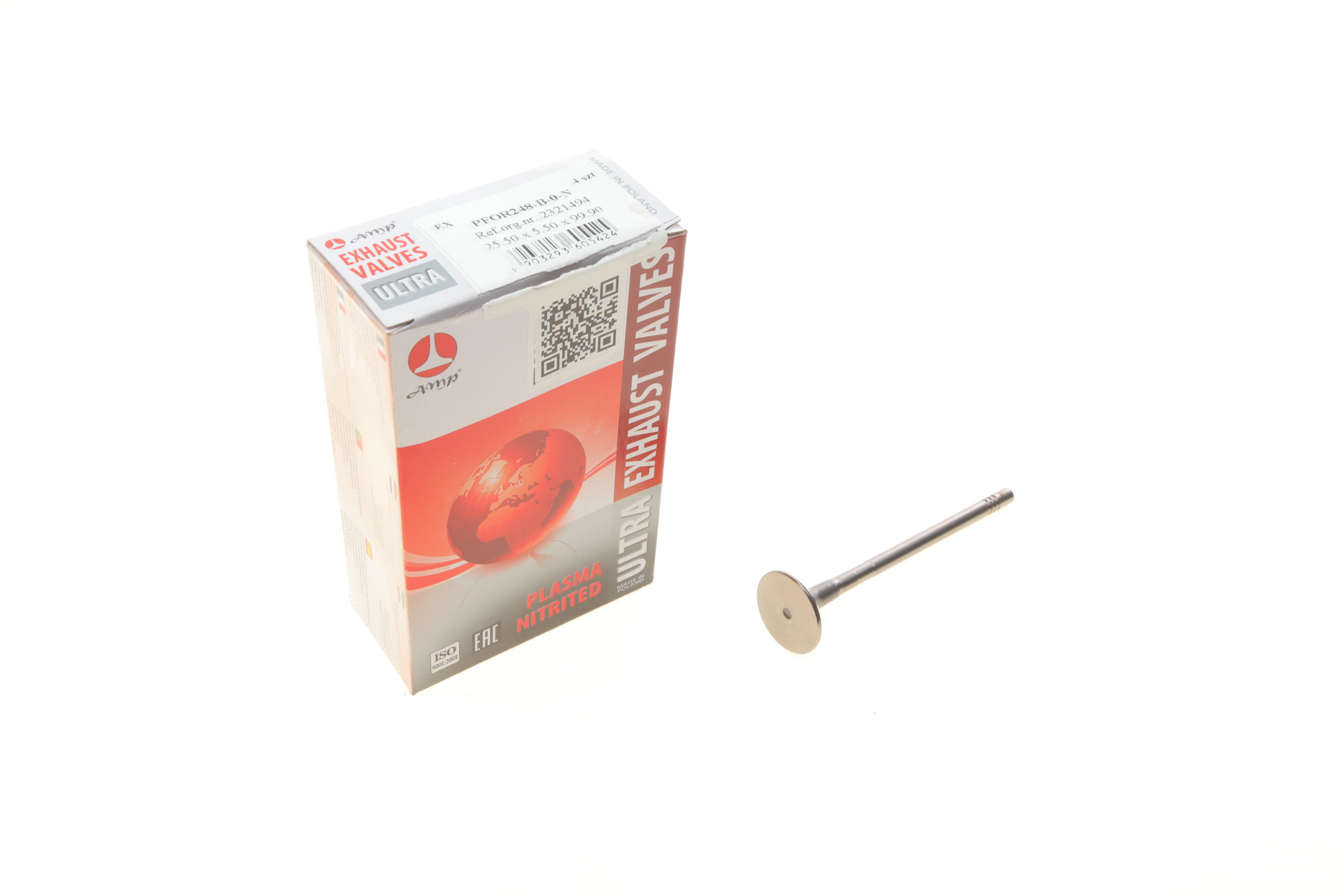 Клапан (випуск) Ford Transit Custom 2.0 EcoBlue 15- (25.5x5.5x99.9)