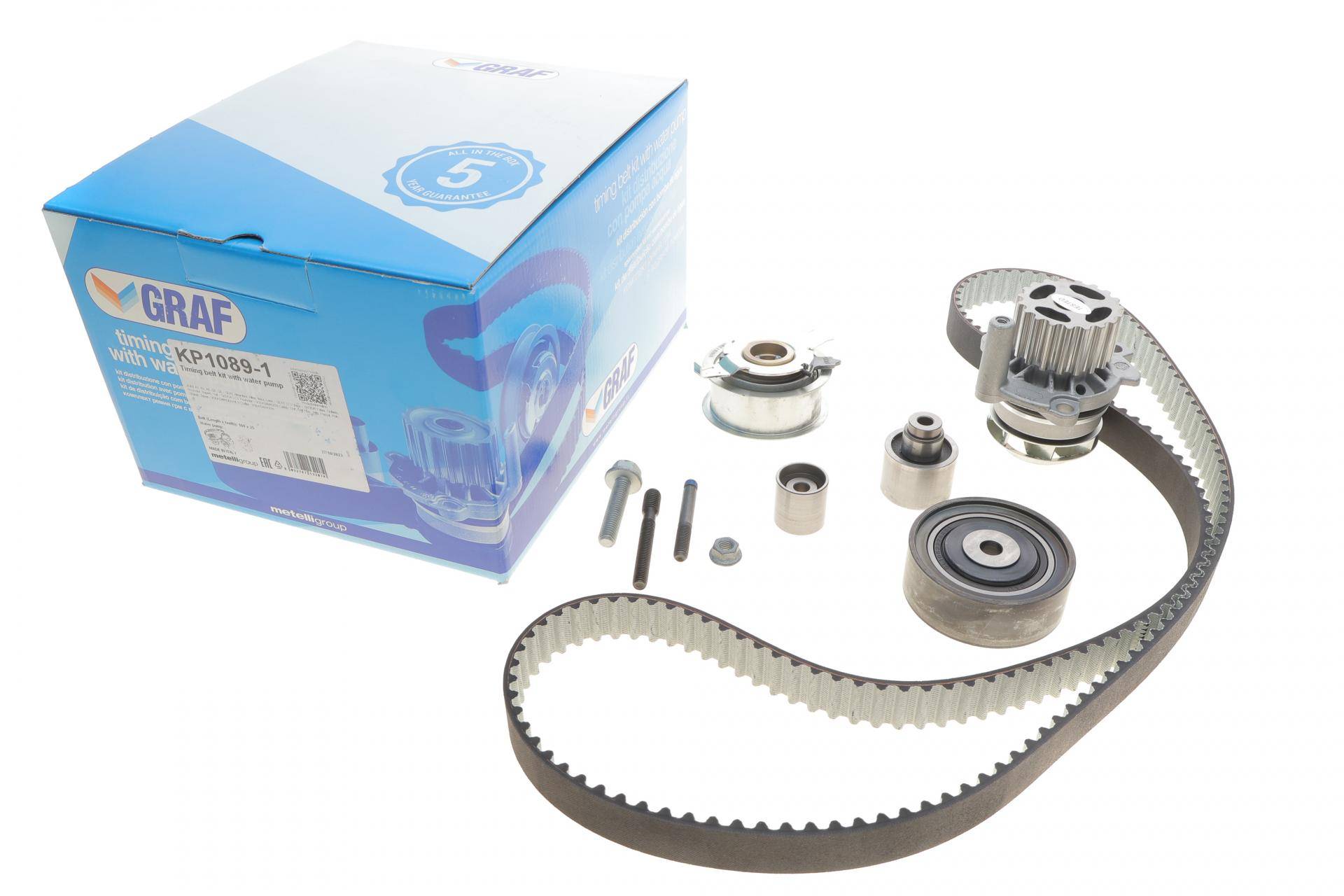 Комплект ГРМ + помпа VW Crafter/Caddy/Passat/Golf/Audi/Skoda/Seat 1.2-1.6-2.0TDI 09-(160х25)(PA1089)