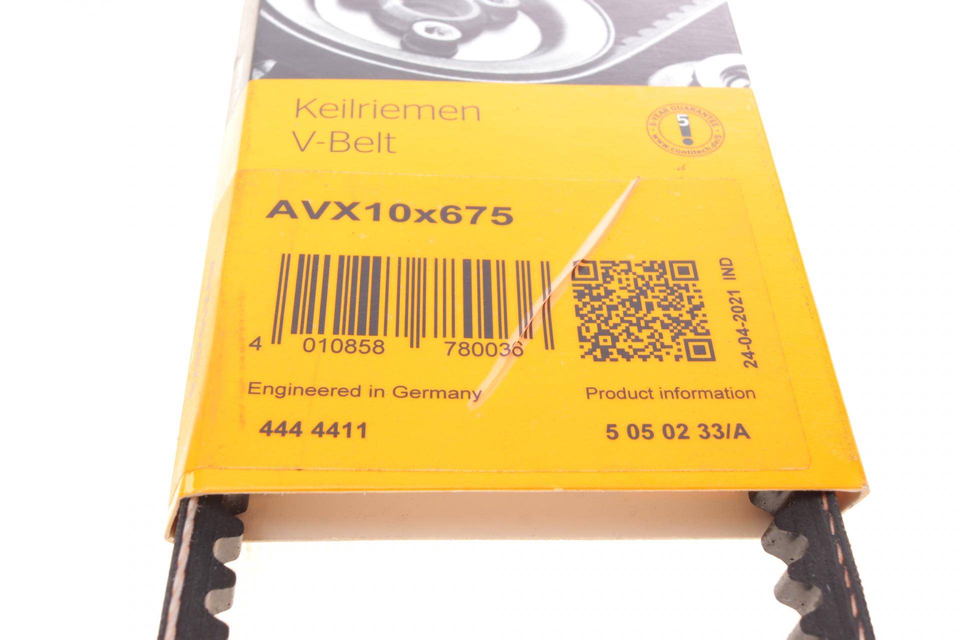 Ремінь генератора Citroen Jumpy/Peugeot Expert 1.6i 96- (10x675)