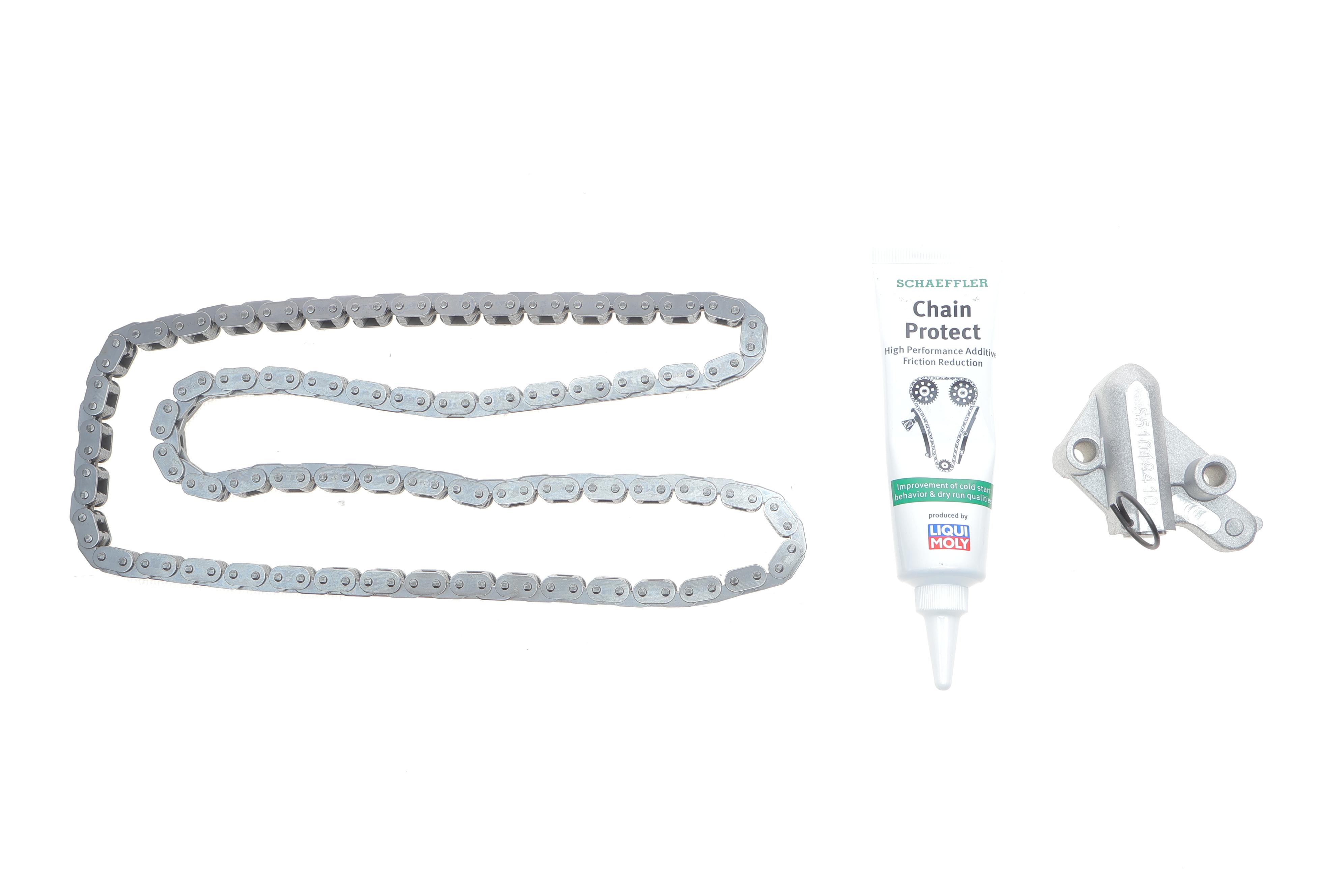 Комплект ланцюга ГРМ VW Passat 1.4TSI/1.6FSI (90/110/118kw) 05-14, (ланцюг INA)