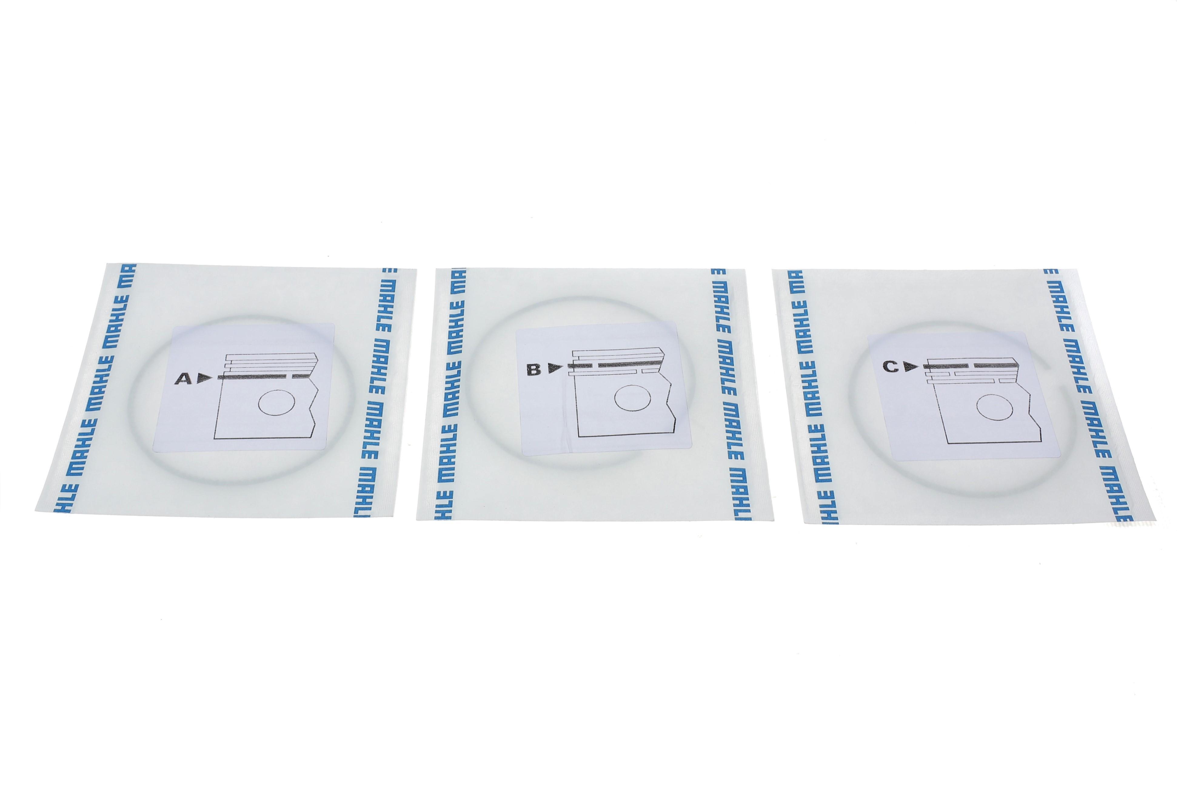 Кільця поршневі Renault Megane 11-/Trafic 1.6DCI/Opel Vivaro 1.6CDTI 14- (80.00mm/STD) (2-1.75-2)