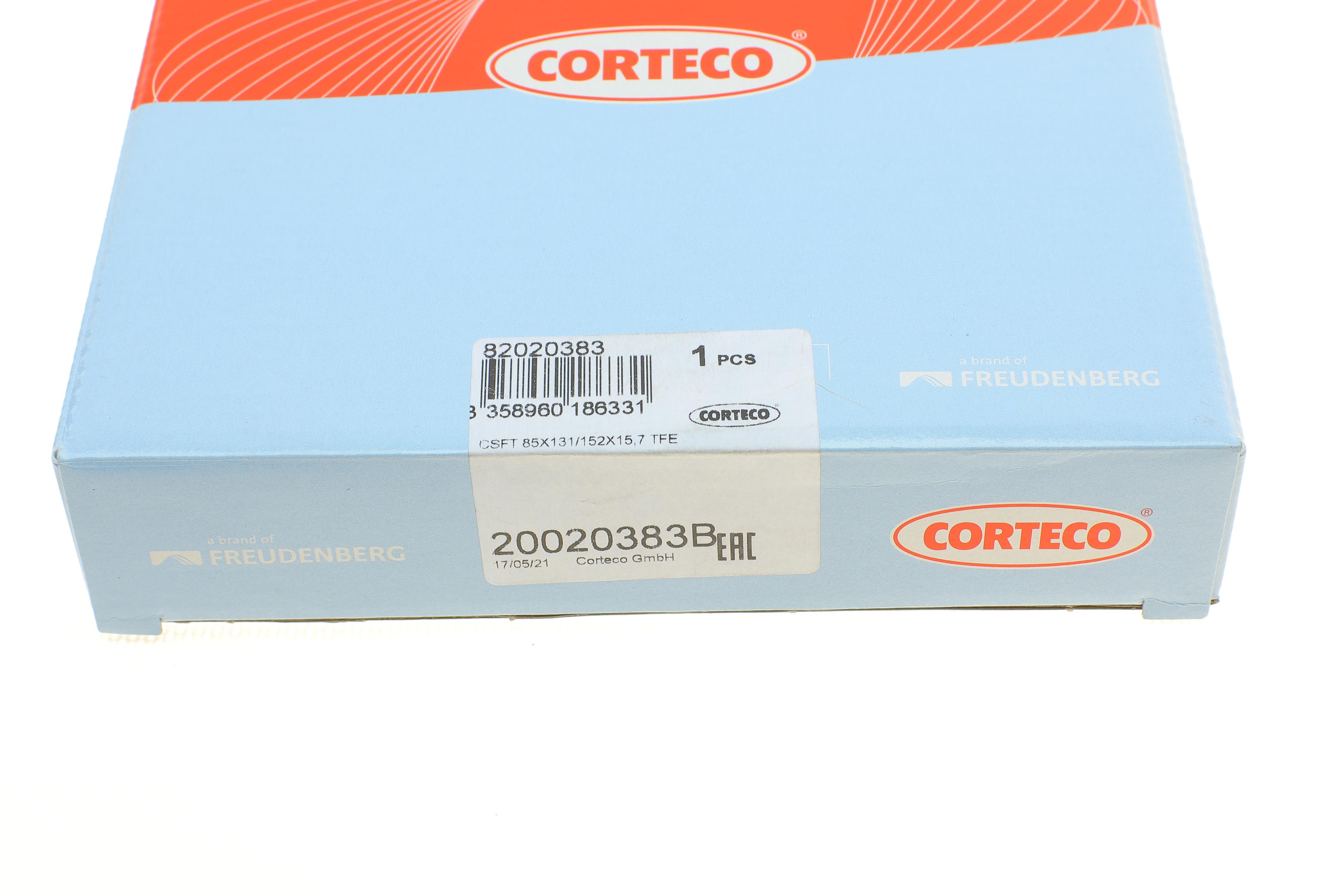 Сальник колінвалу (задній) VW T5 1.9TDI (131/152x85x15.7) (без датчика)