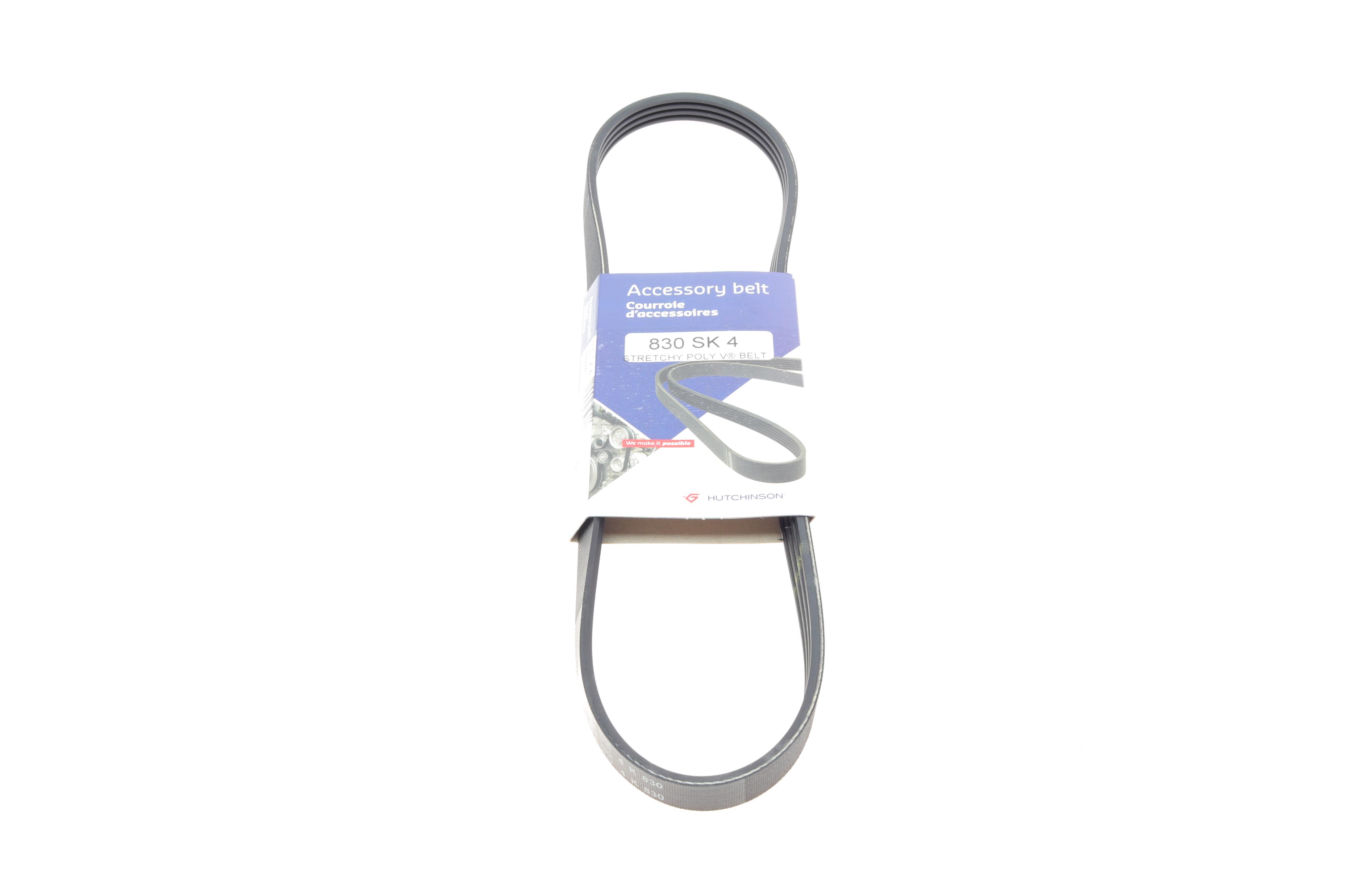 Ремінь генератора BMW 5 (E60) 2.5/3.0D 04-10 (M57) (4PK830)