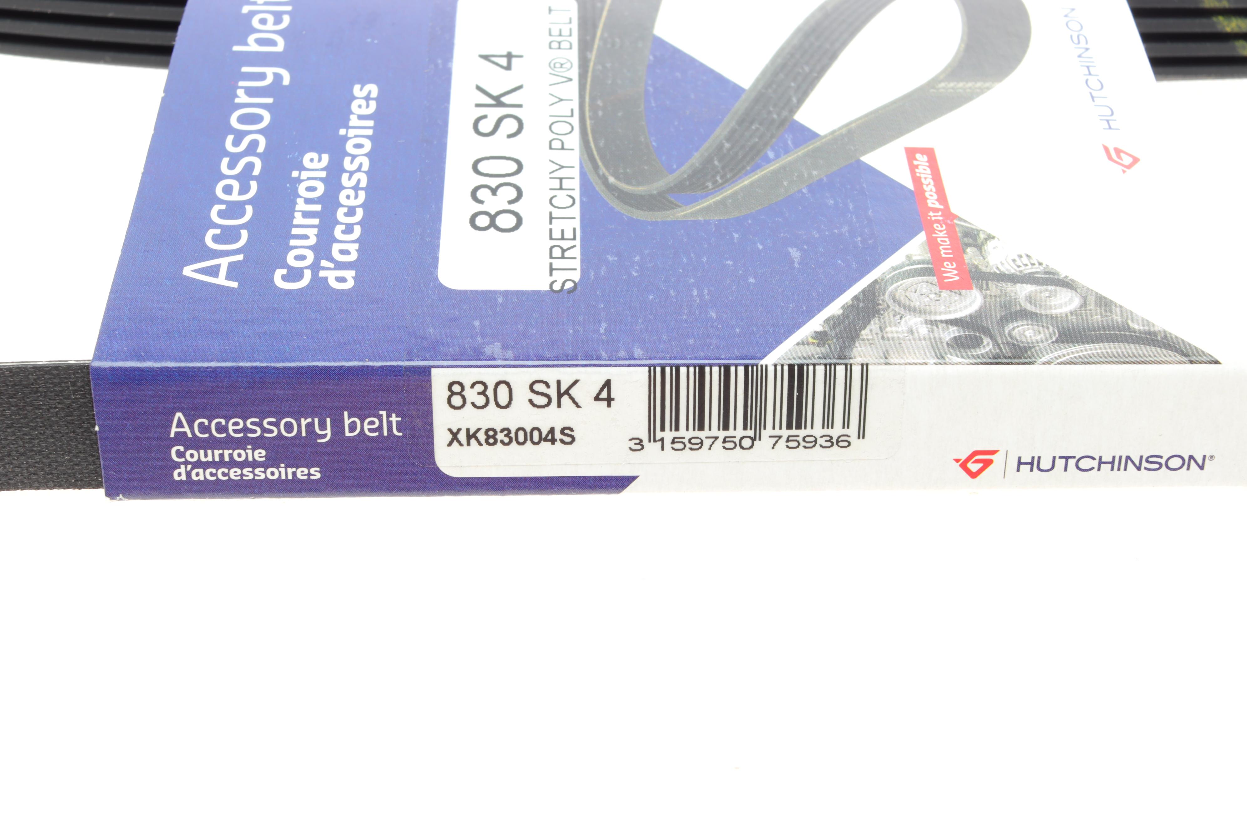 Ремінь генератора BMW 5 (E60) 2.5/3.0D 04-10 (M57) (4PK830)