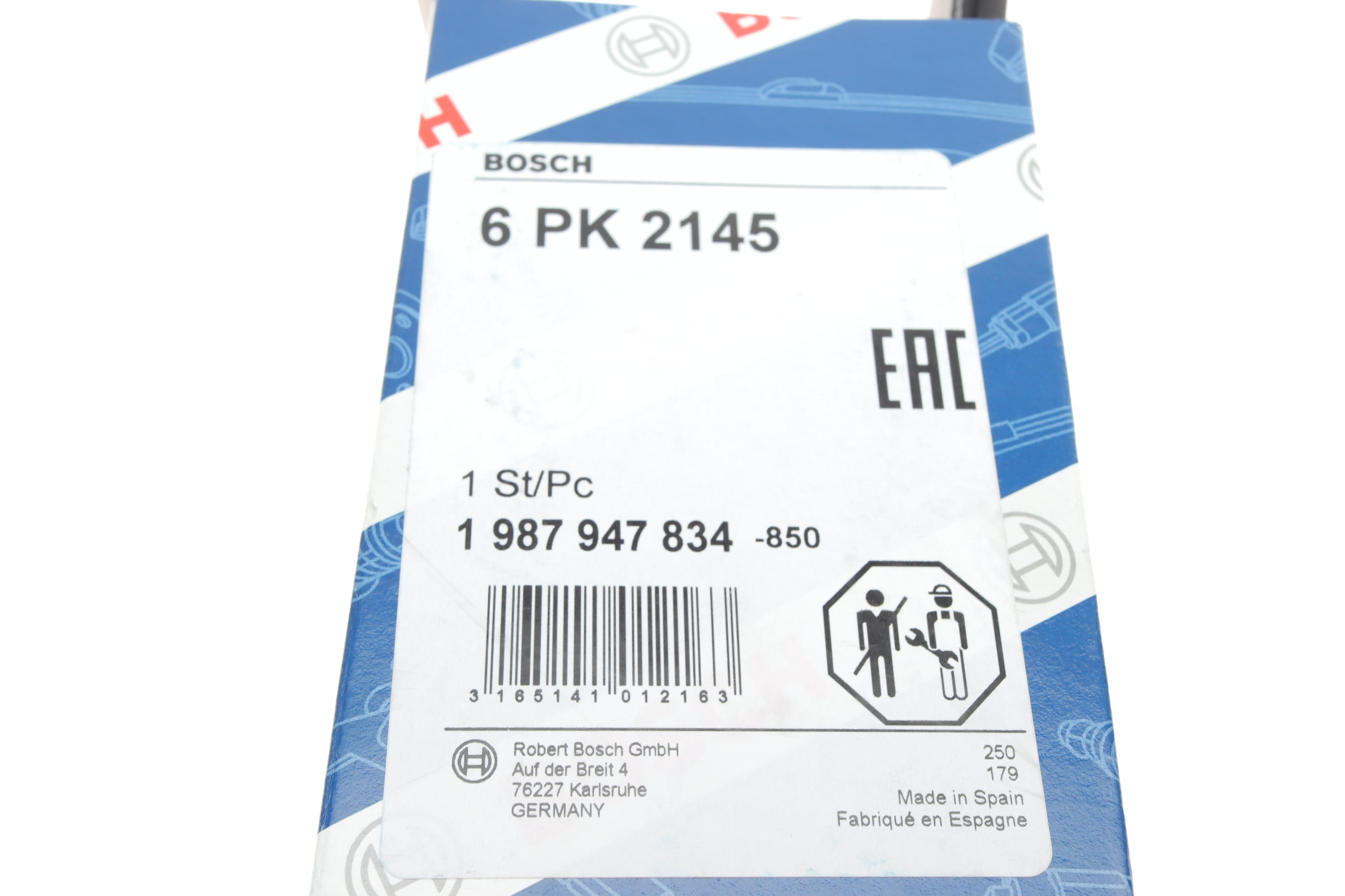 Ремінь генератора MB Sprinter 2.9TDI (+AC) (OM602) (6PK2145)