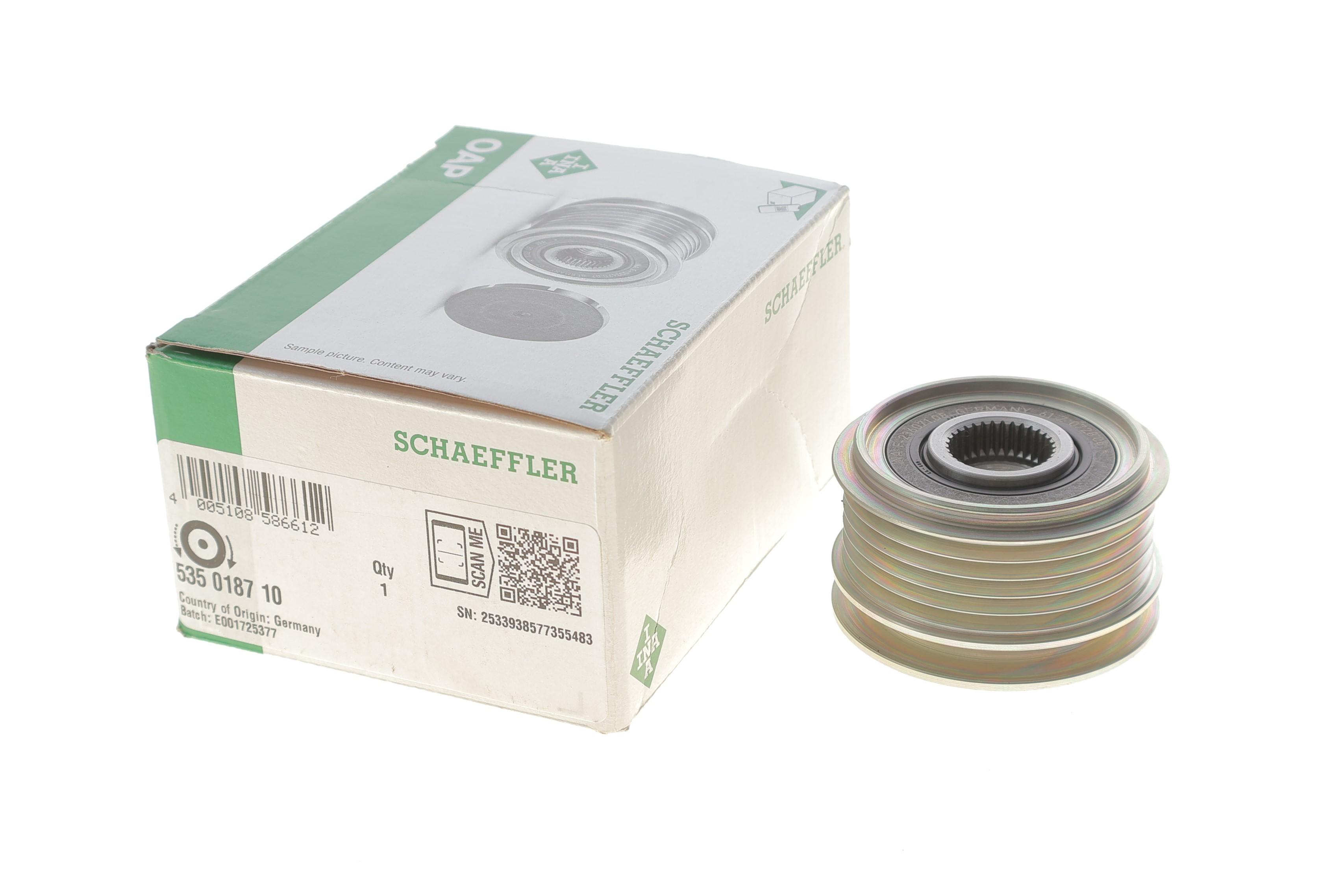 Шків генератора Hyundai Accent/i20/Kia Cee'd 1.1-1.7CRDi 04-