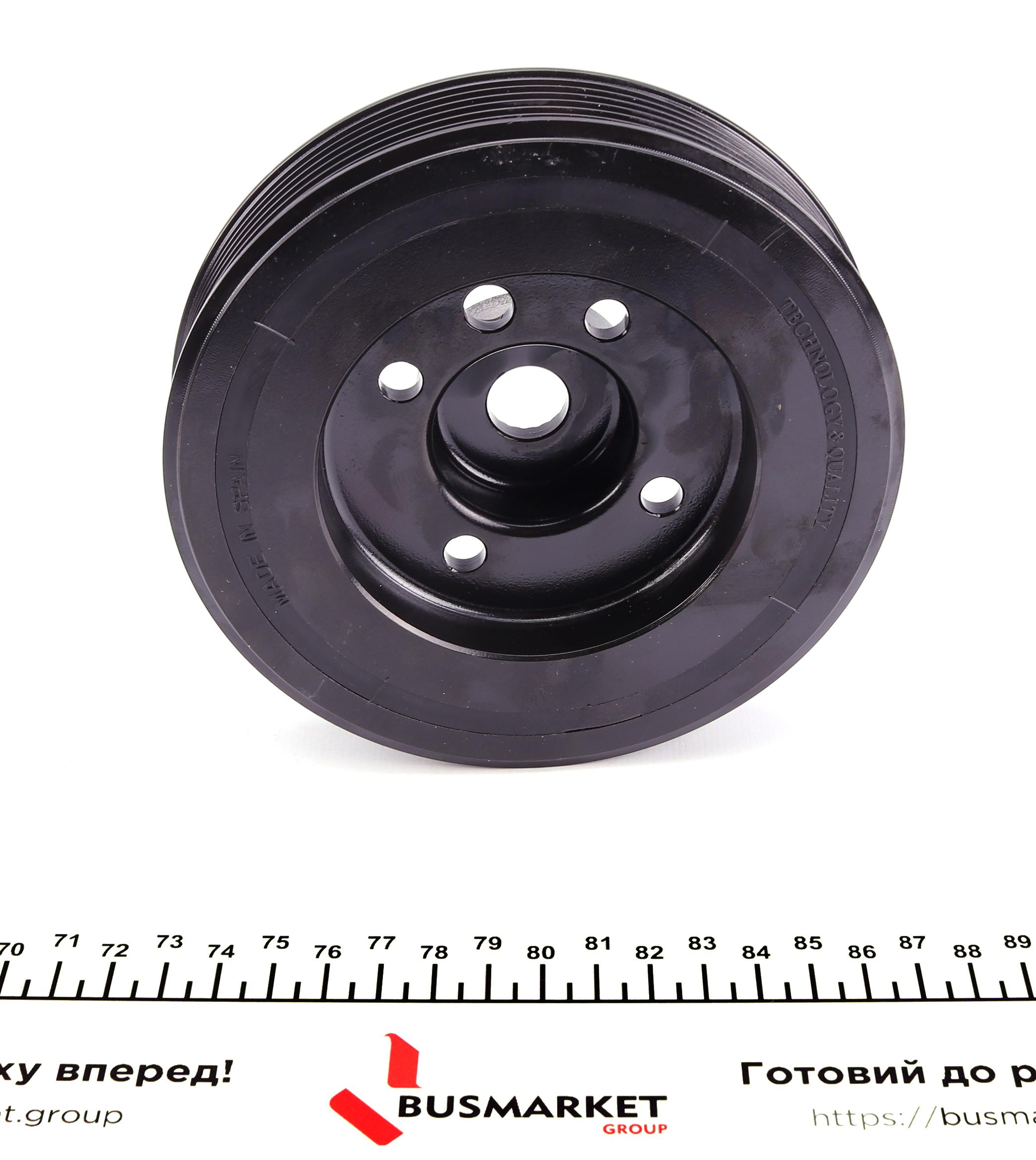 Шків колінвалу VW Golf VI/Passat/Audi A6 2.0TSI/2.0GTI/2.0TFSI 04-