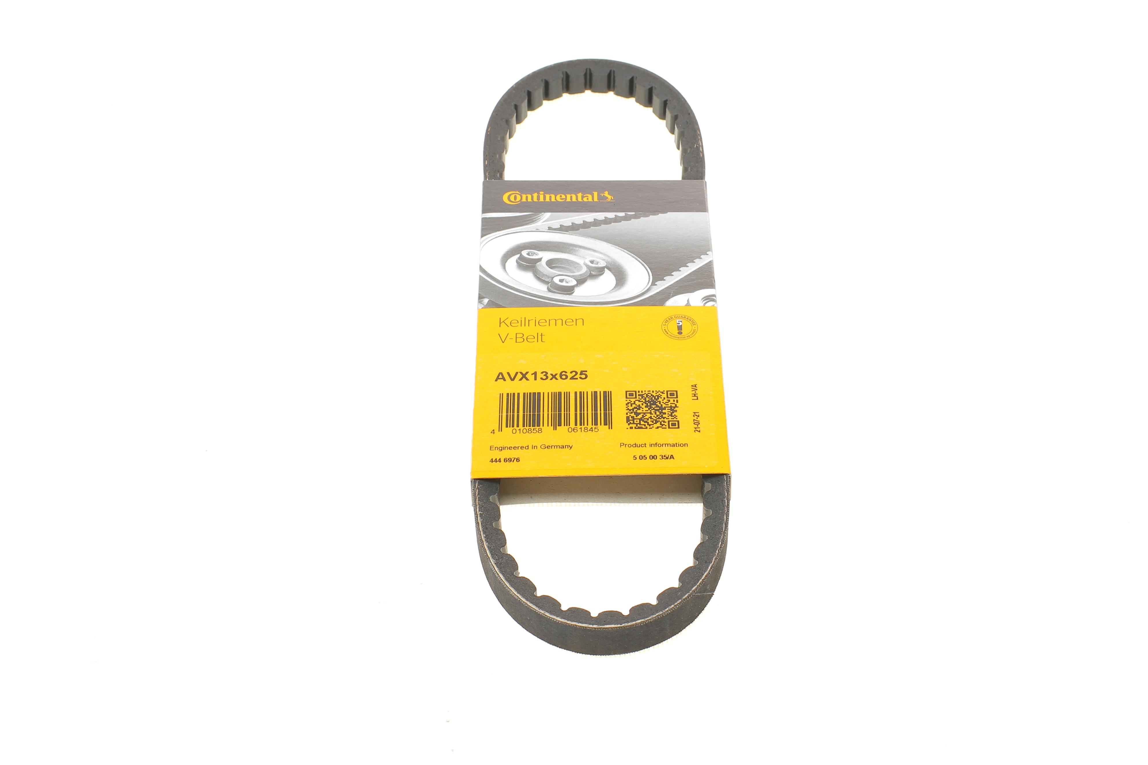 Ремінь генератора Mitsubishi Colt/Galant/Lancer 1.3-1.8 84-92 (13x625)