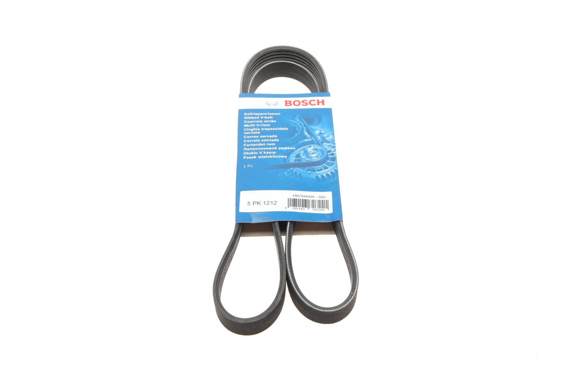 Ремінь генератора поліклиновий Opel Combo/Astra G 1.4-1.8 98-10/Kia Ceed/Rio 1.2/1.4 14-/Hyundai i20/i30 1.4 14-