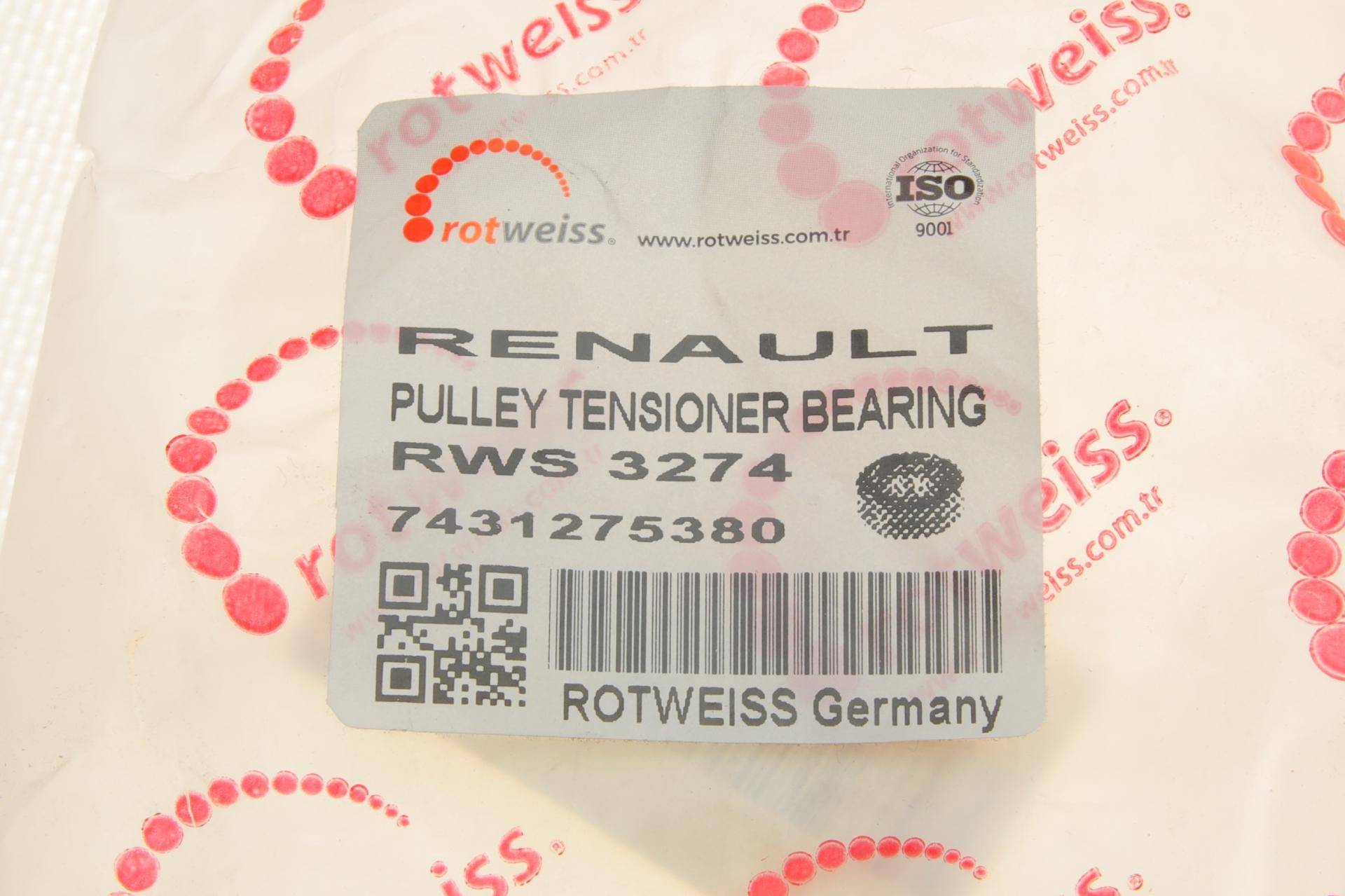 Ролик генератора Renault Laguna 2.0 95-01 (натяжний)