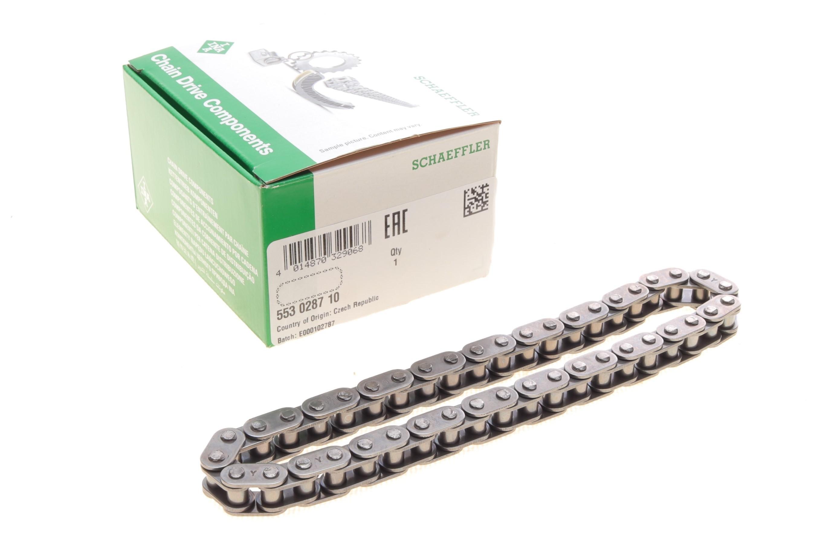 Ланцюг насосу масляного BMW 3 (E46/E90)/5 (E39/E60)/7 (E38/E65/E66/E67), M57/N57, (в-во INA)