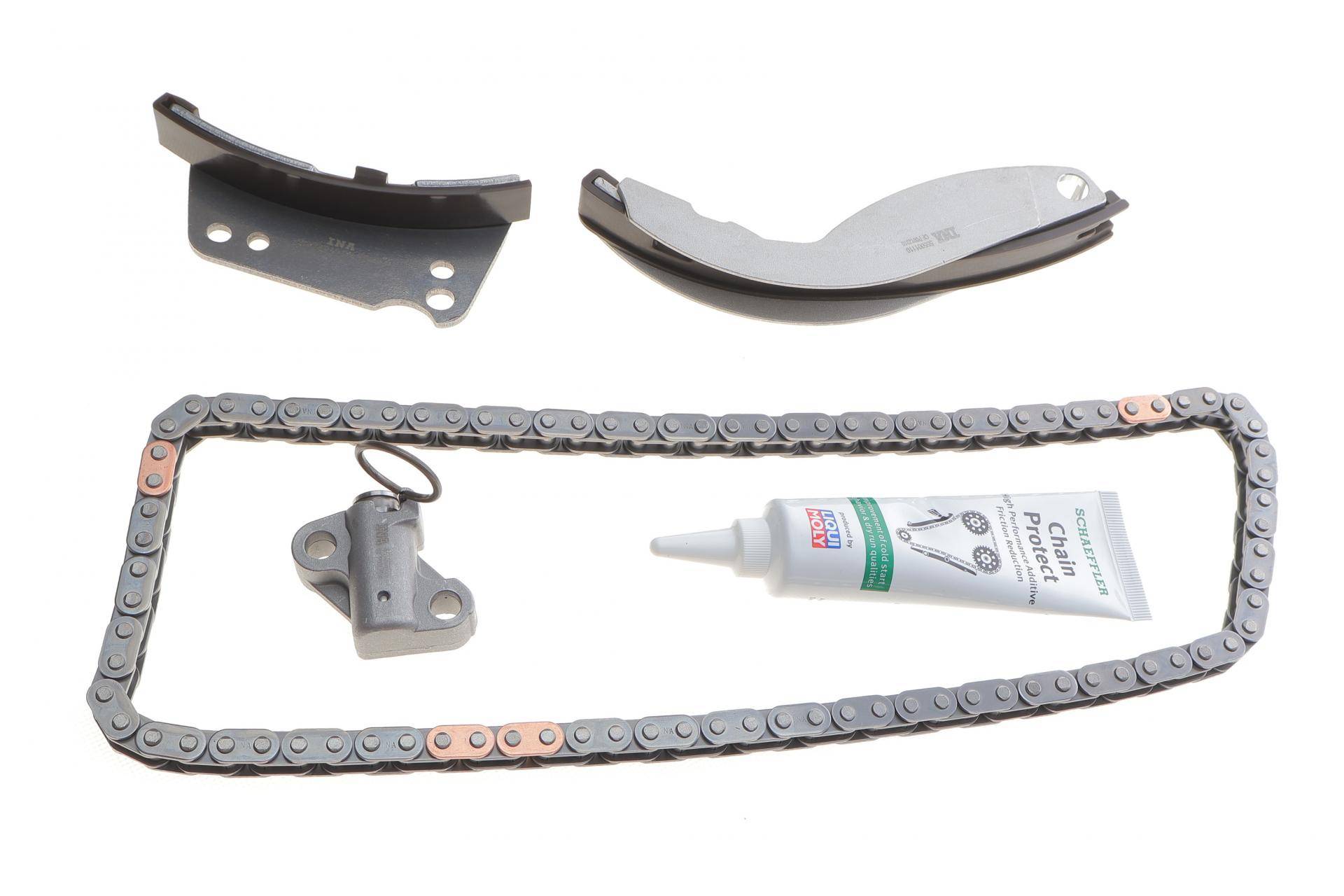 Комплект ланцюга ГРМ Hyundai H-1 (TQ)/KIA Sorento I (JC) 2.5CRDi 01-, (ланцюг INA)