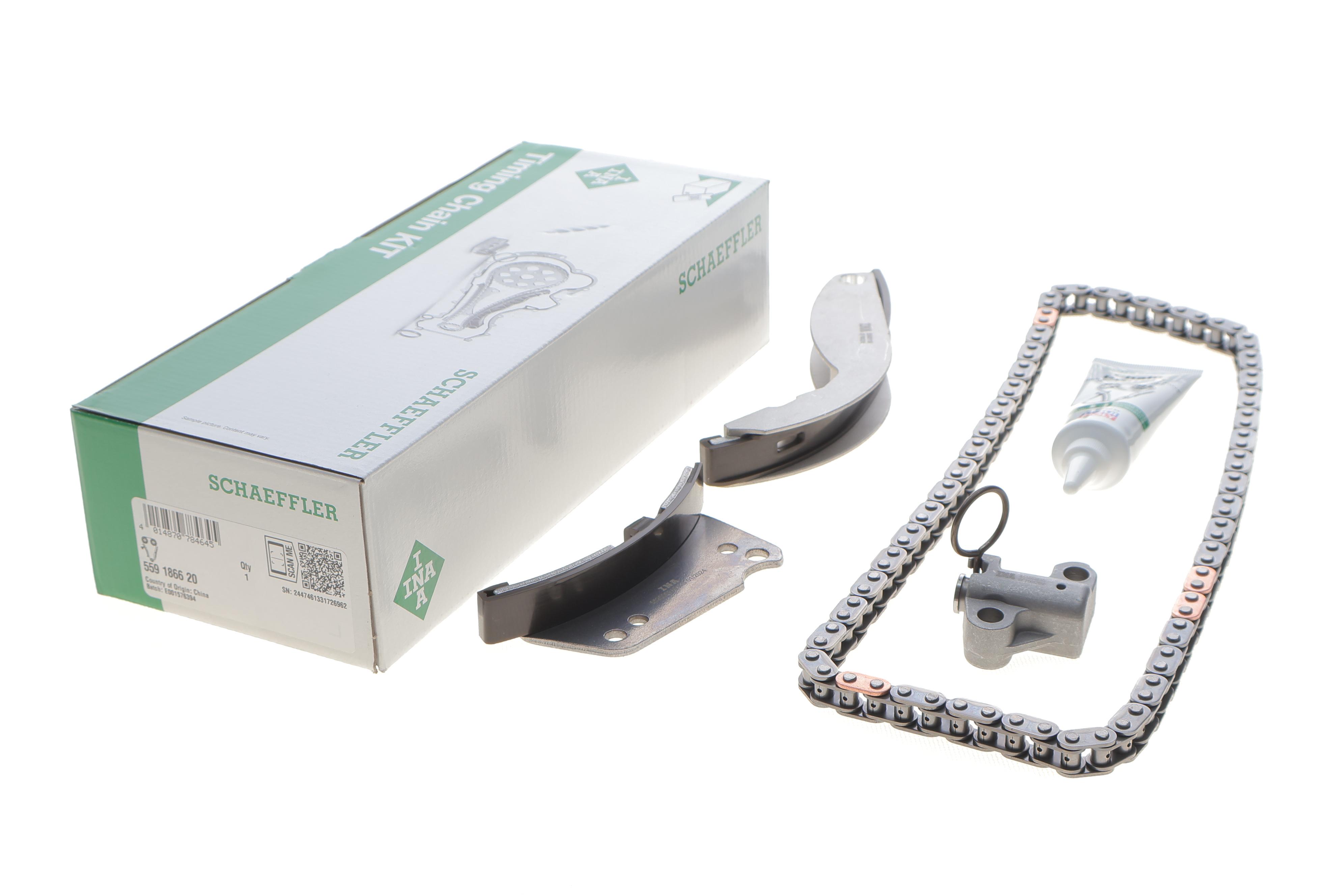 Комплект ланцюга ГРМ Hyundai H-1 (TQ)/KIA Sorento I (JC) 2.5CRDi 01-, (ланцюг INA)