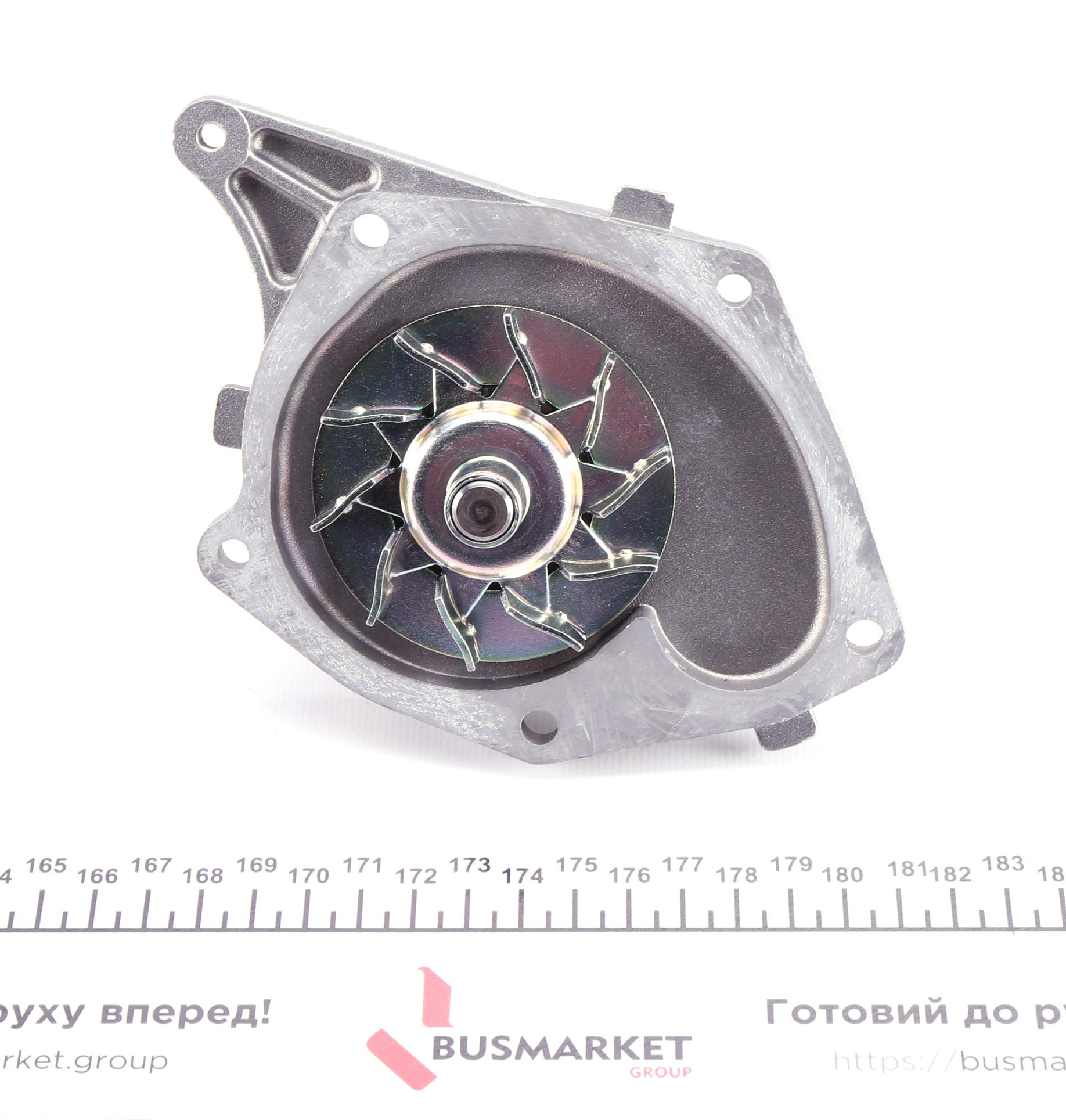 Комплект ГРМ + помпа Renault Kangoo 1.5dCi 01- (123x27) (помпа 65505)