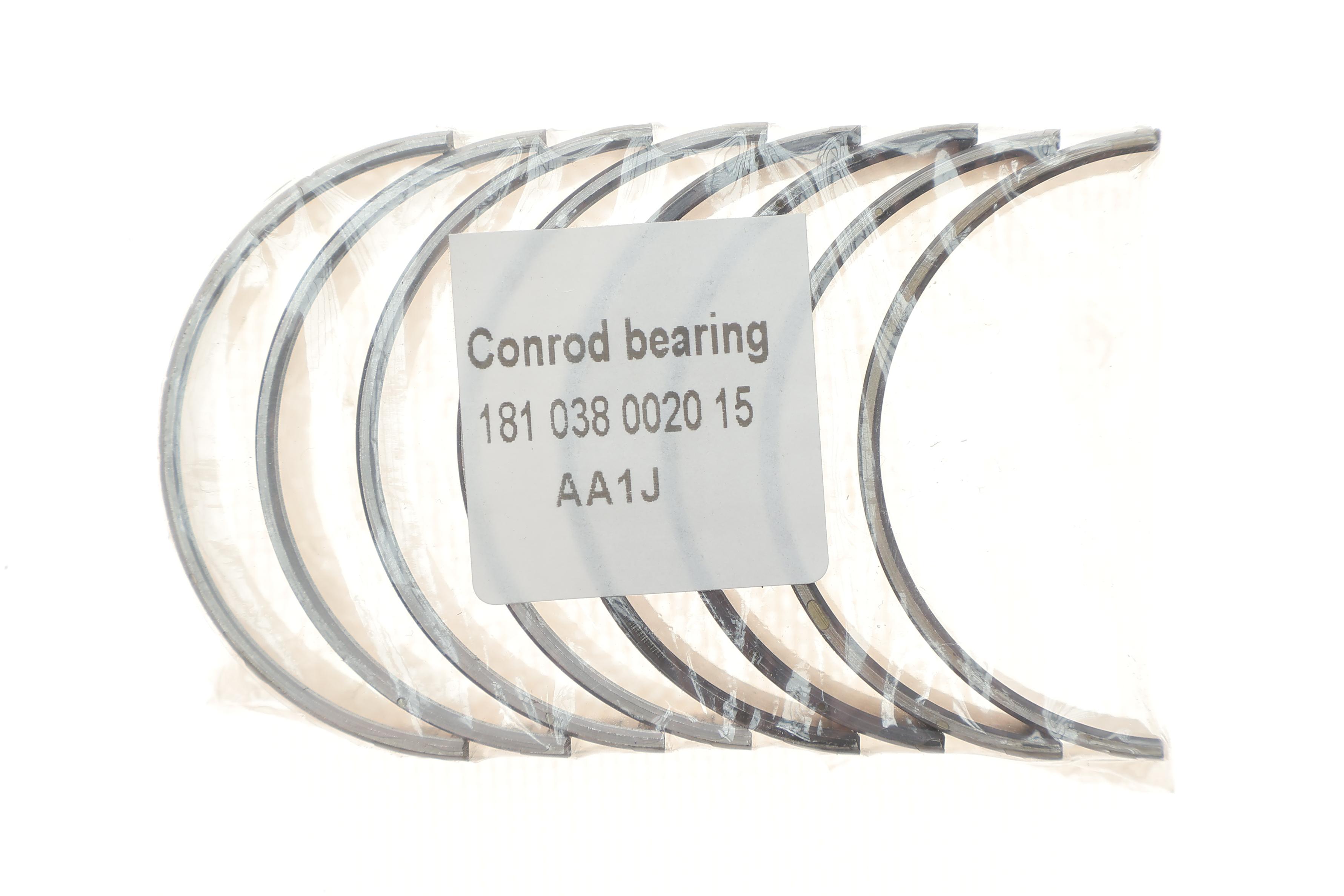 Вкладиші шатунні Opel Vivaro B/Renault Trafic III 1.6CDTI/dCi 14- (+0.25) (R9M) = 6138672500