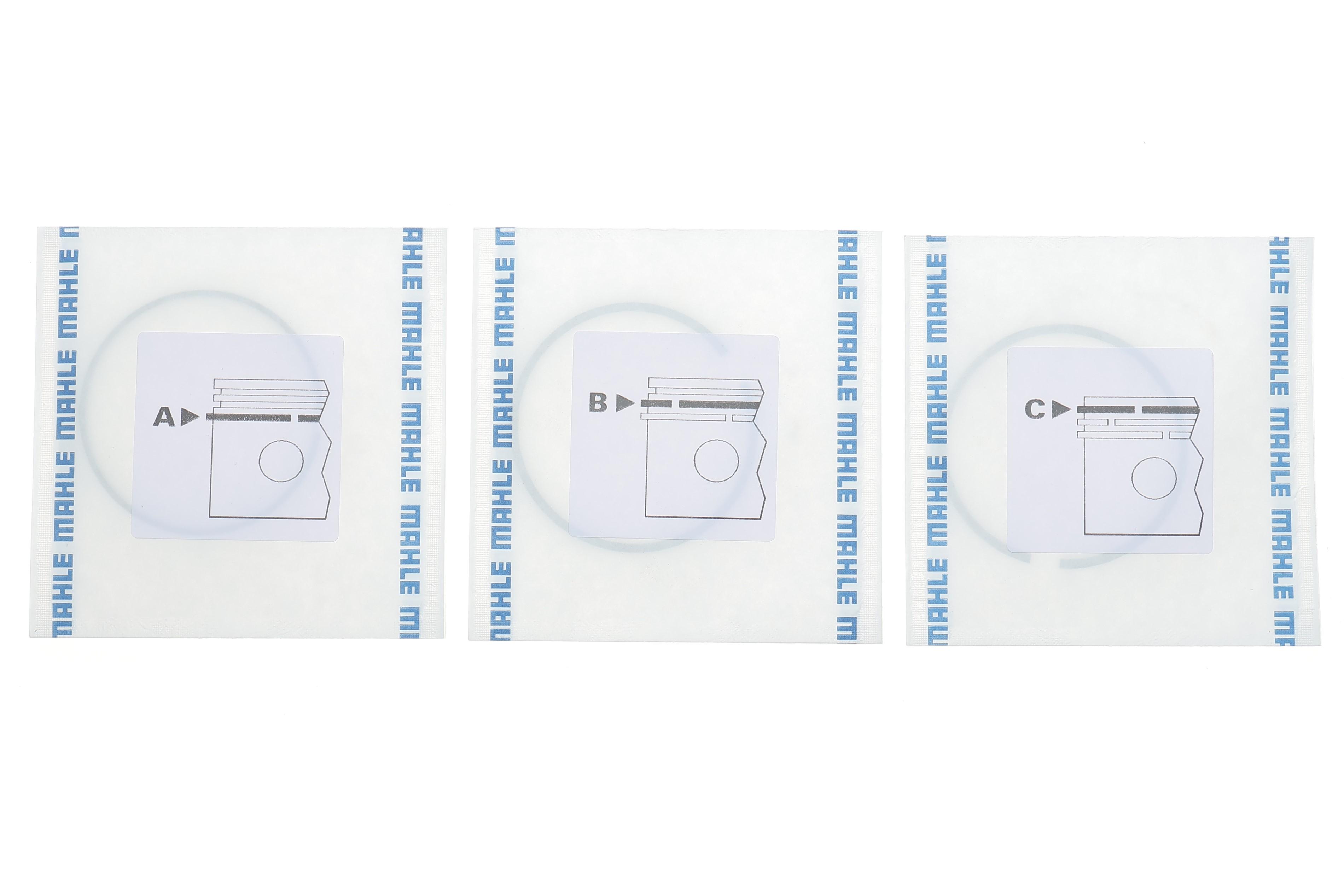 Кільця поршневі Fiat Punto/Fiorino 1.3D 07- (69.60mm/STD) (1.5-1.5-2)