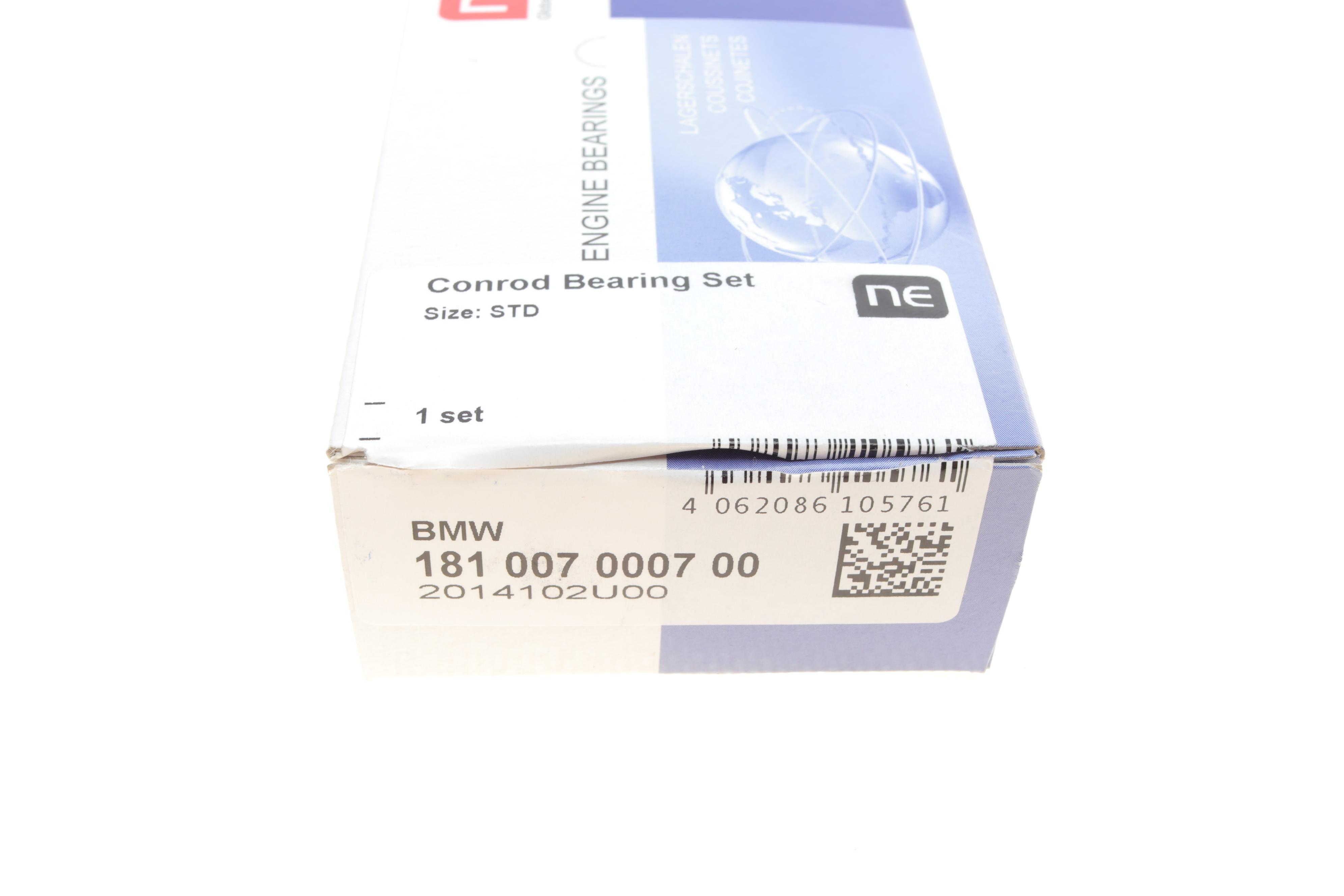 Вкладиші шатунні BMW 5 (F10) 10-14 (N47) (STD) = 6107560000