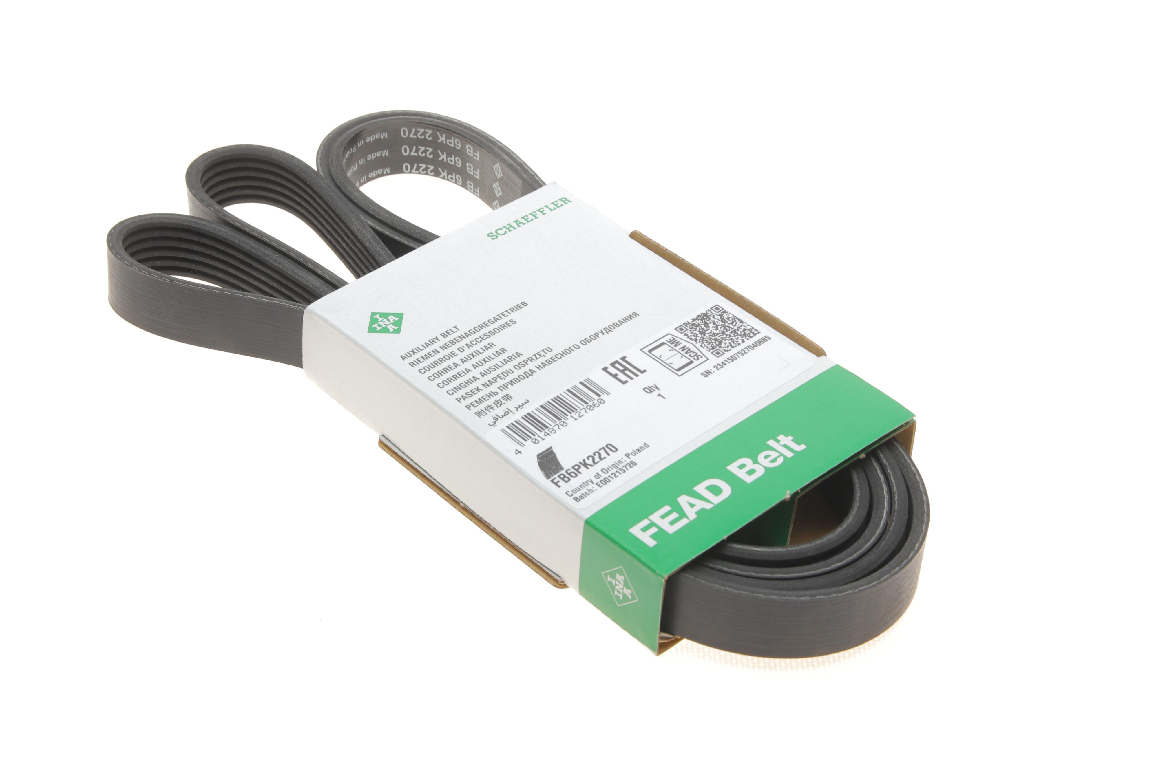 Ремінь генератора MB Sprinter 2.2-2.7CDI 00-06/Vito (639) 2.2CDI 03- (+AC/PS)