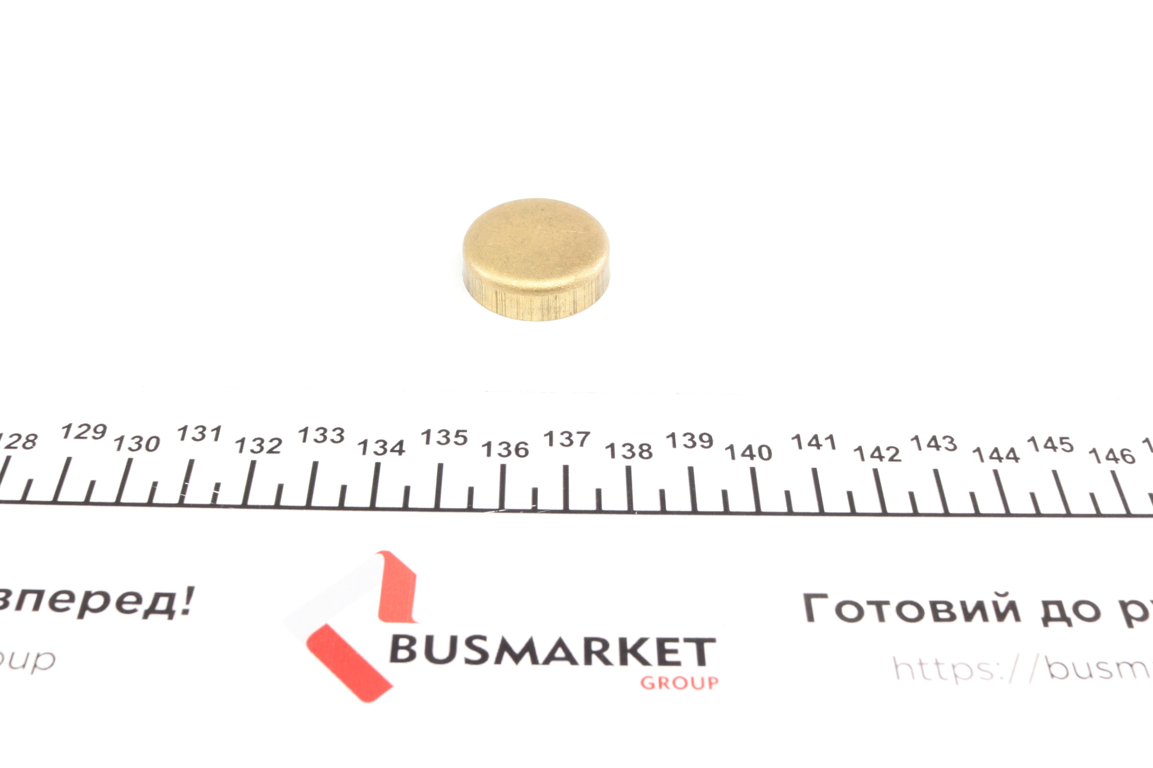 Заглушка блоку циліндрів (d=27mm) Латунь/Brass